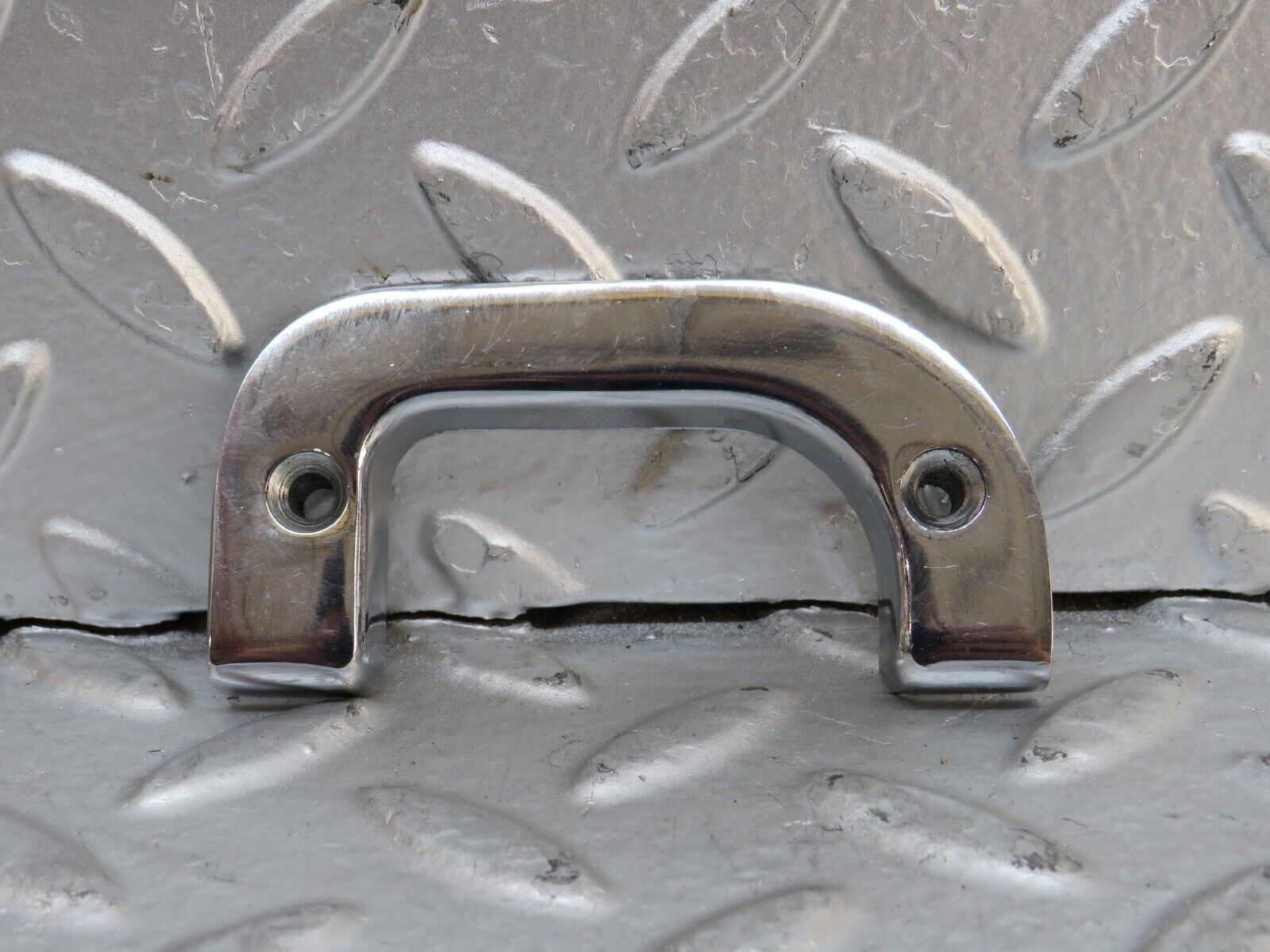 28280 Mercedes-Benz S123 240D Wagon Right Interior Chrome Latch Trim 1237230224