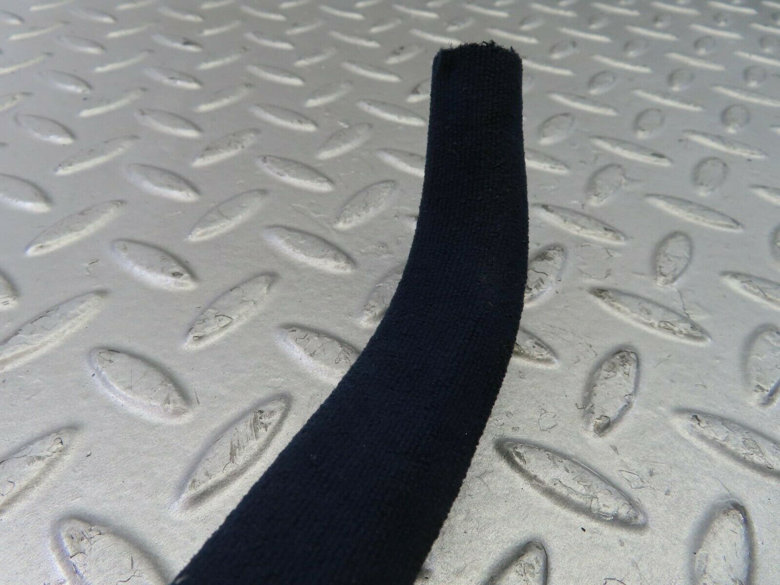 10336 Mercedes-Benz W201 190E Rear Right Cloth Covered Door Seal Blue