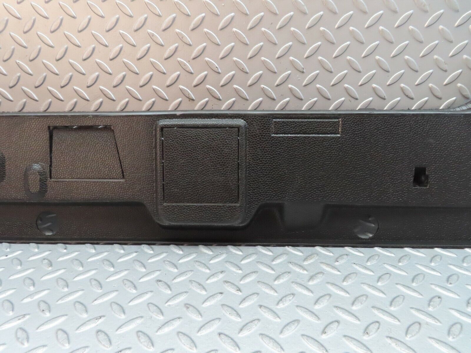 9573 Mercedes-Benz C124 300CE Coupe Trunk Lock Trim Panel 1246940725