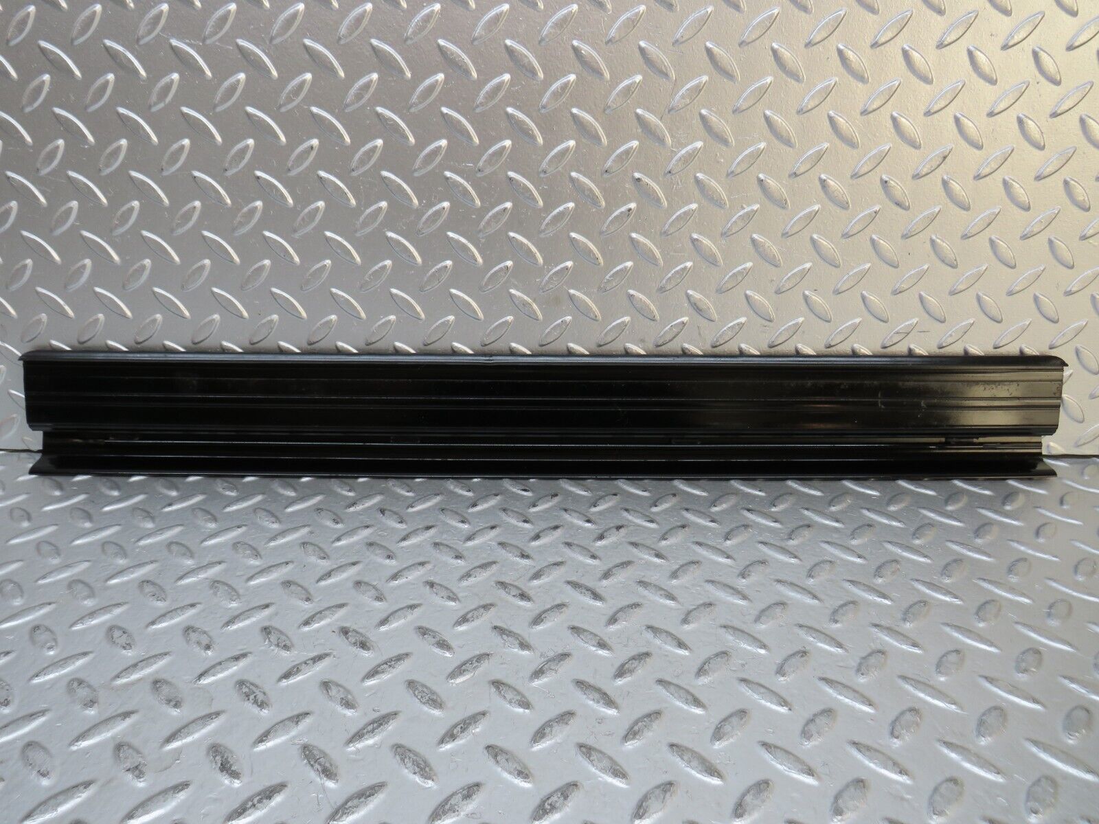 28250 Mercedes-Benz S123 240D Wagon Front Left Door Sill Trim Black