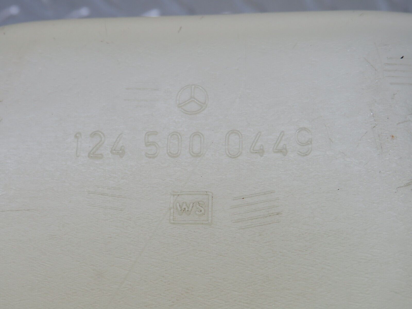 34001 Mercedes-Benz W124 260E Coolant Expansion Tank 1245000449