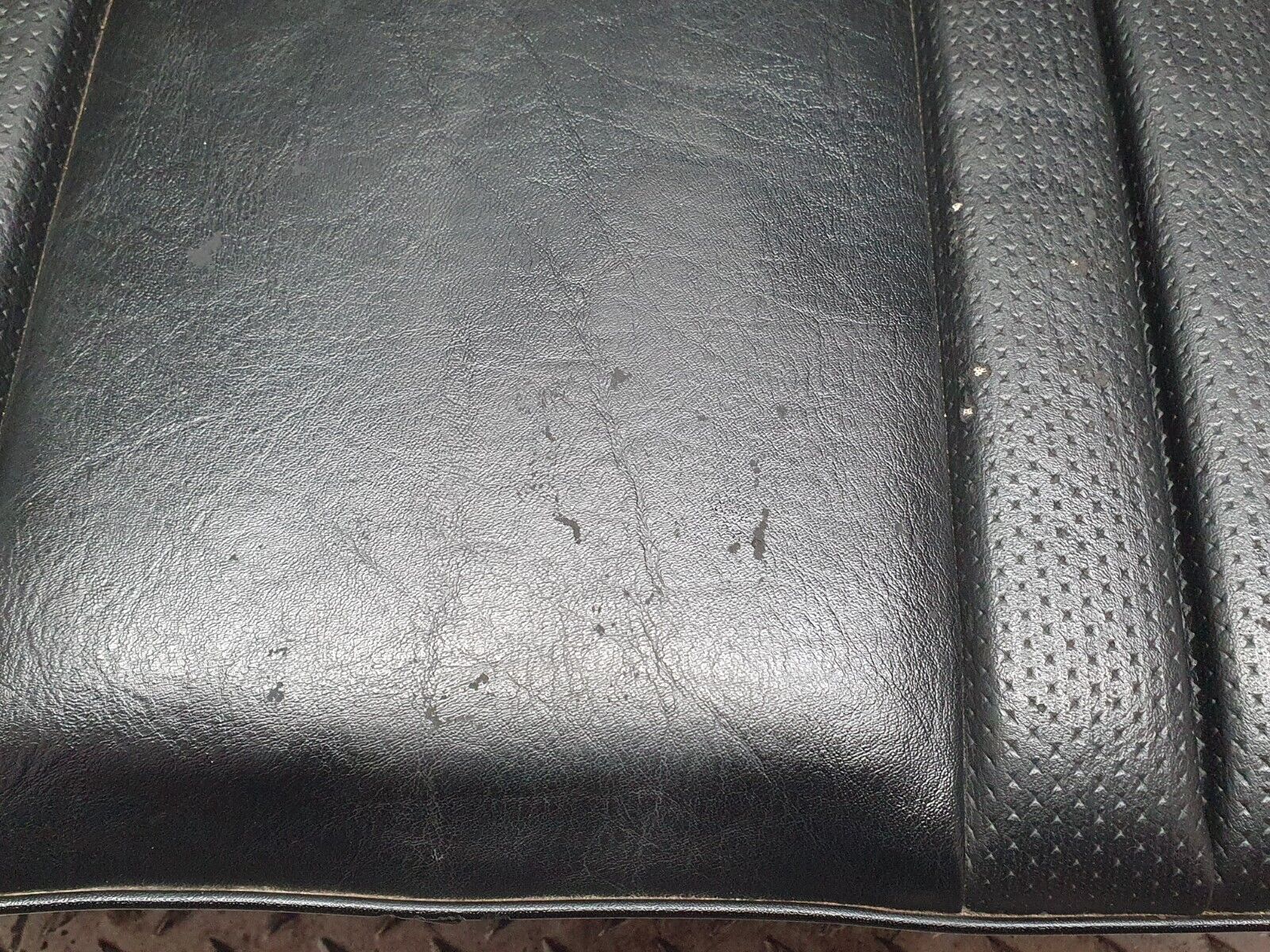 40811 Mercedes-Benz W123 300D Rear Seat Leather Black 1269201616