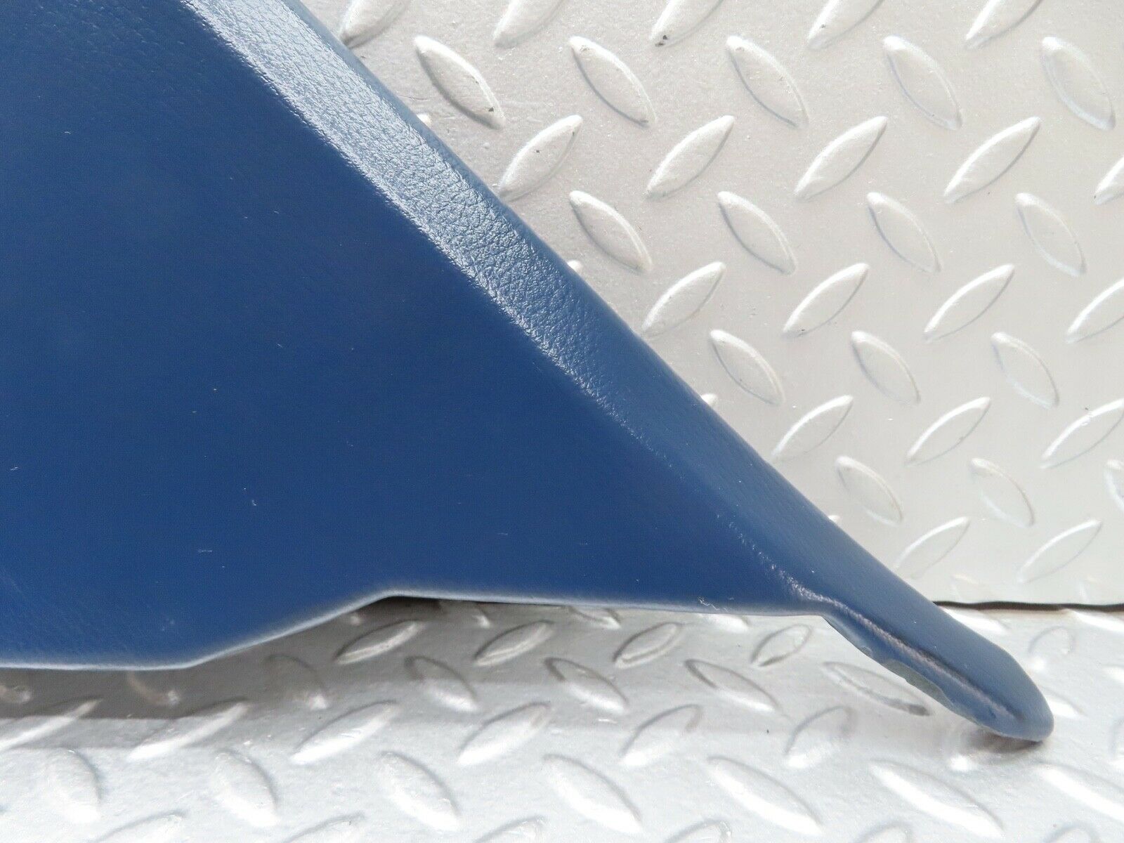 17936 Mercedes-Benz W123 200 C Pillar Cover Panel Right Side Blue 1236900425