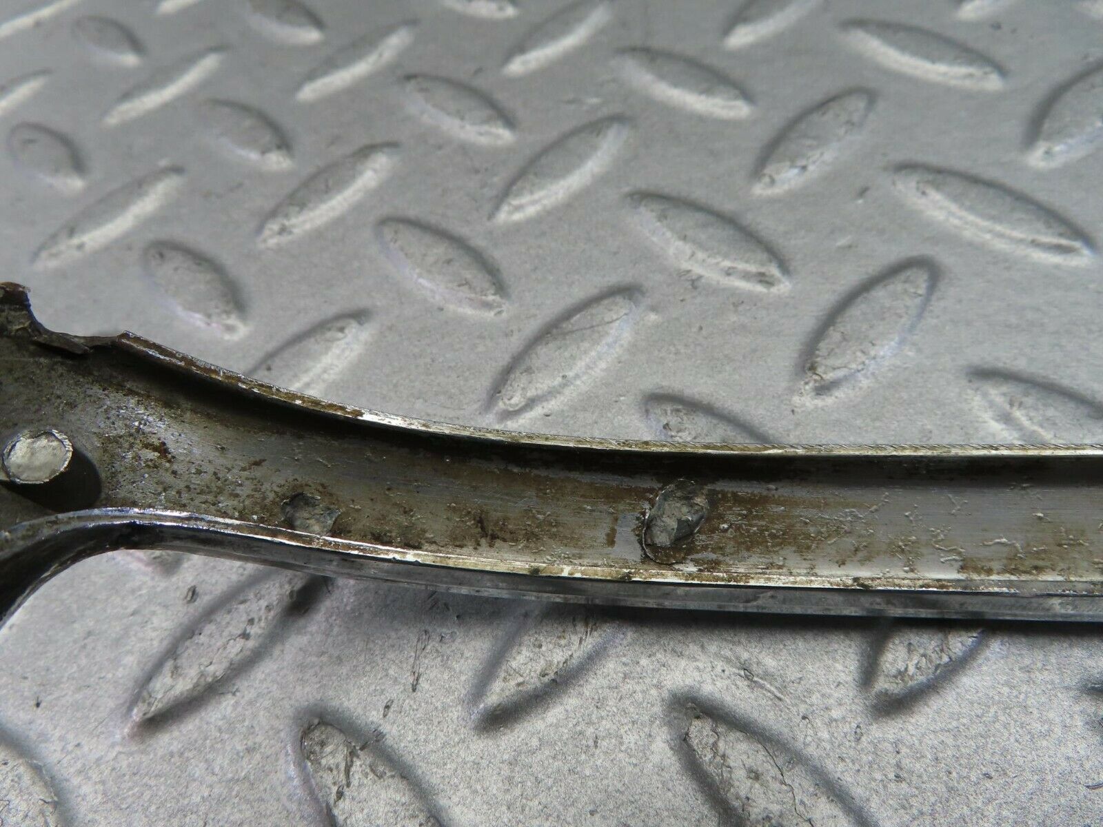 8100 Mercedes-Benz W108 Tail Light Chrome Frame Right 1088260259