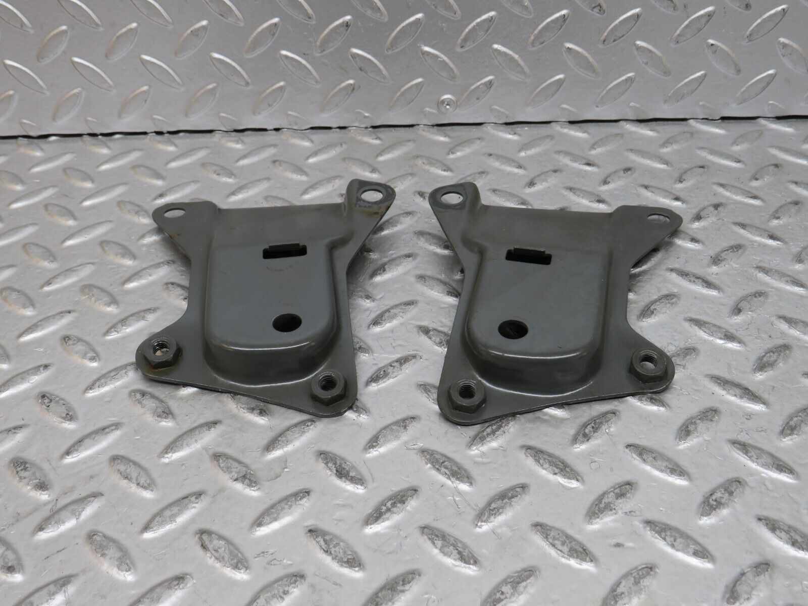 28358 Mercedes-Benz S123 240D Wagon Rear Seat Belt Bracket Pair