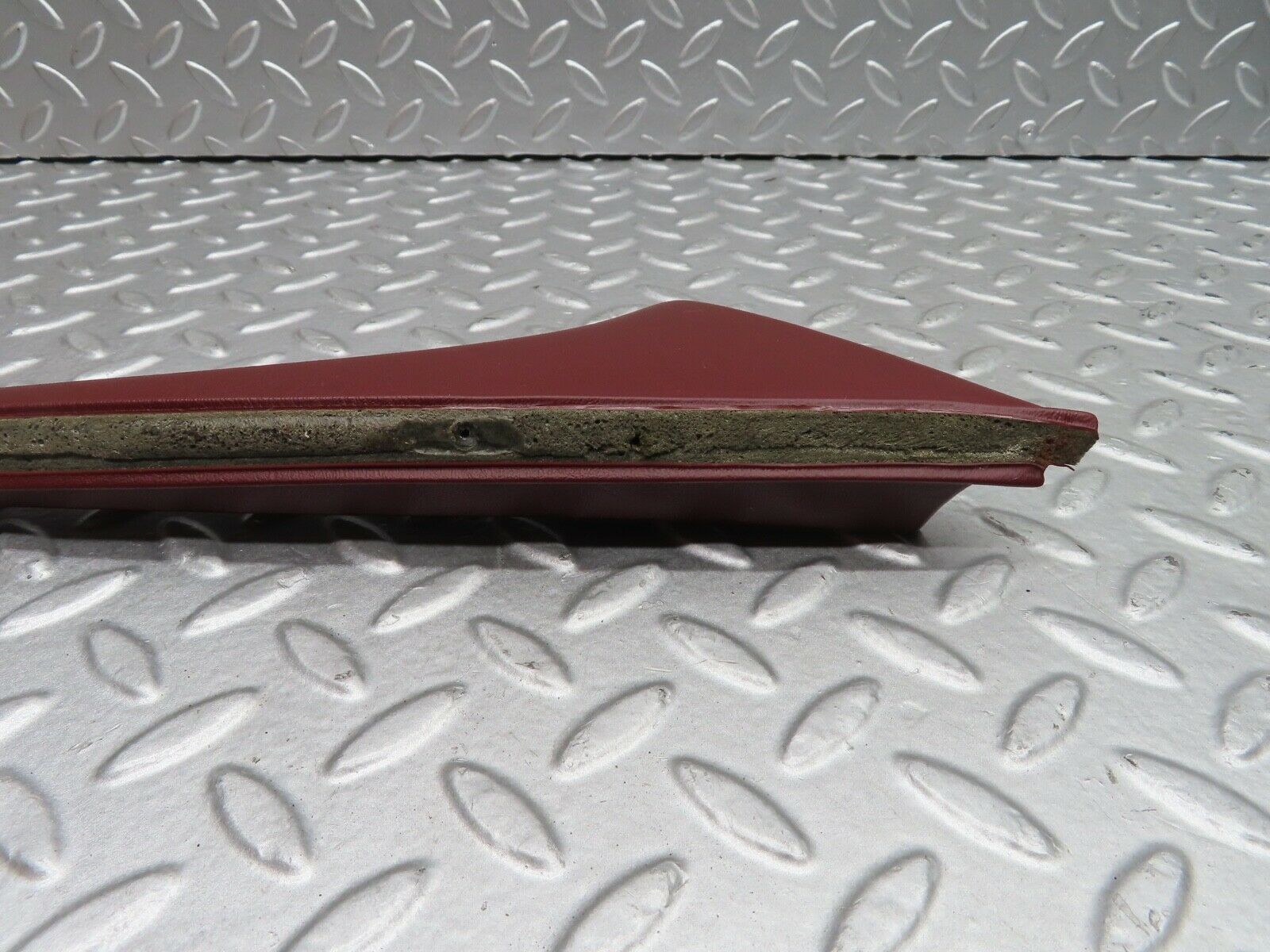 21423 Mercedes-Benz W126 300SE Rear Right Door Interior Trim Burgundy Red