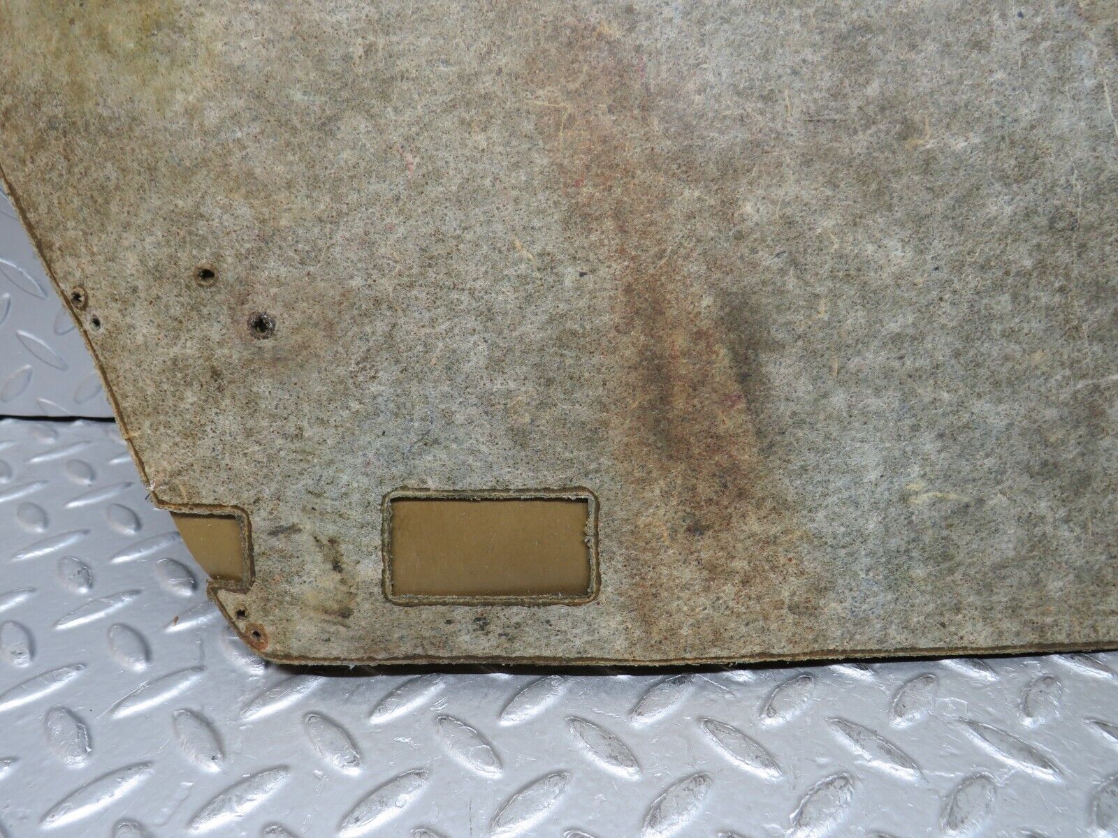 37935 Mercedes-Benz A124 320E Cabriolet Centre Console Carpet Right Side Black