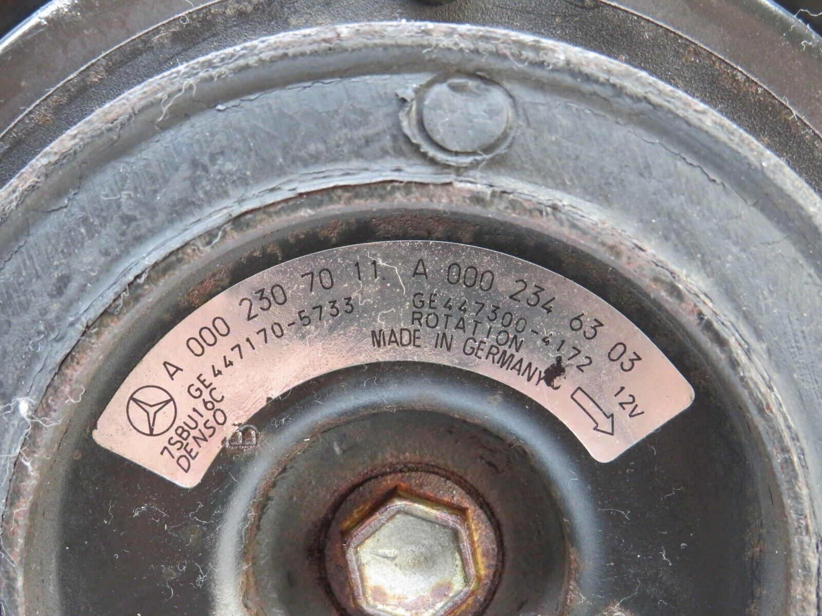 34934 Mercedes-Benz W210 320E Air Con Compressor 0002342911 4472208083