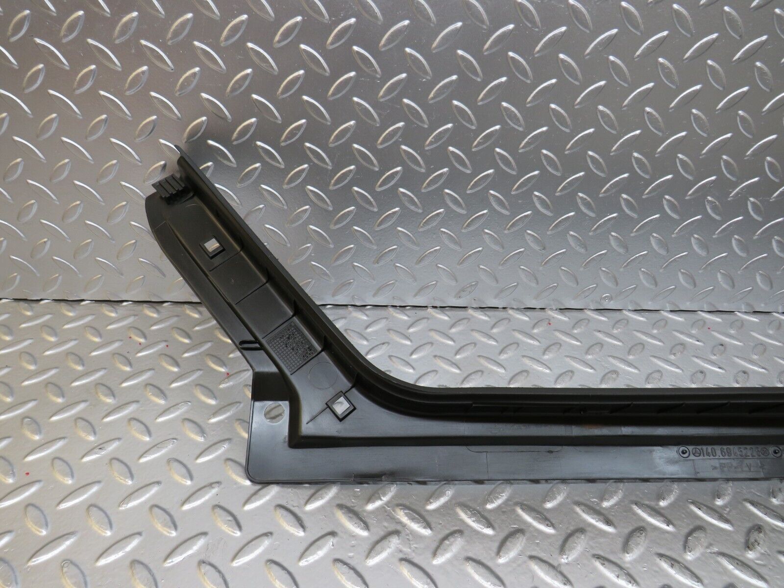 24742 Mercedes-Benz W140 S320 Trunk Lock Cover Trim 1406945225