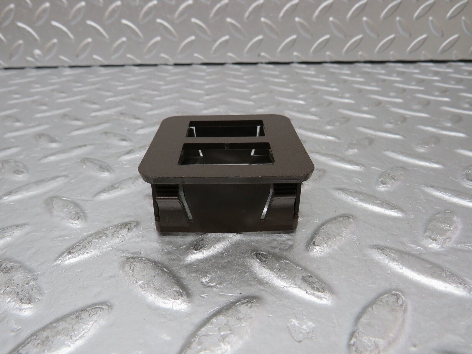 30024 Porsche 924 Rear Heated Window Switch Surround Brown 477857138