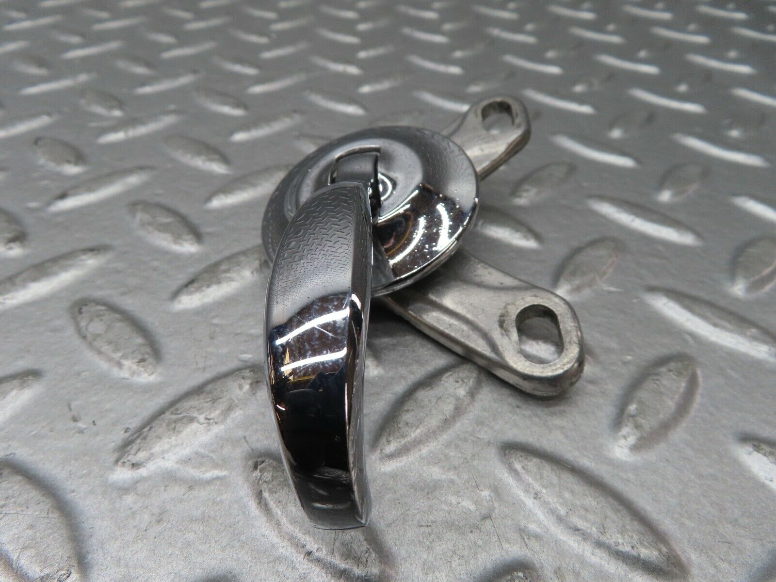 18838 Mercedes-Benz W121 190b Ponton Rear Left Interior Chrome Door Handle