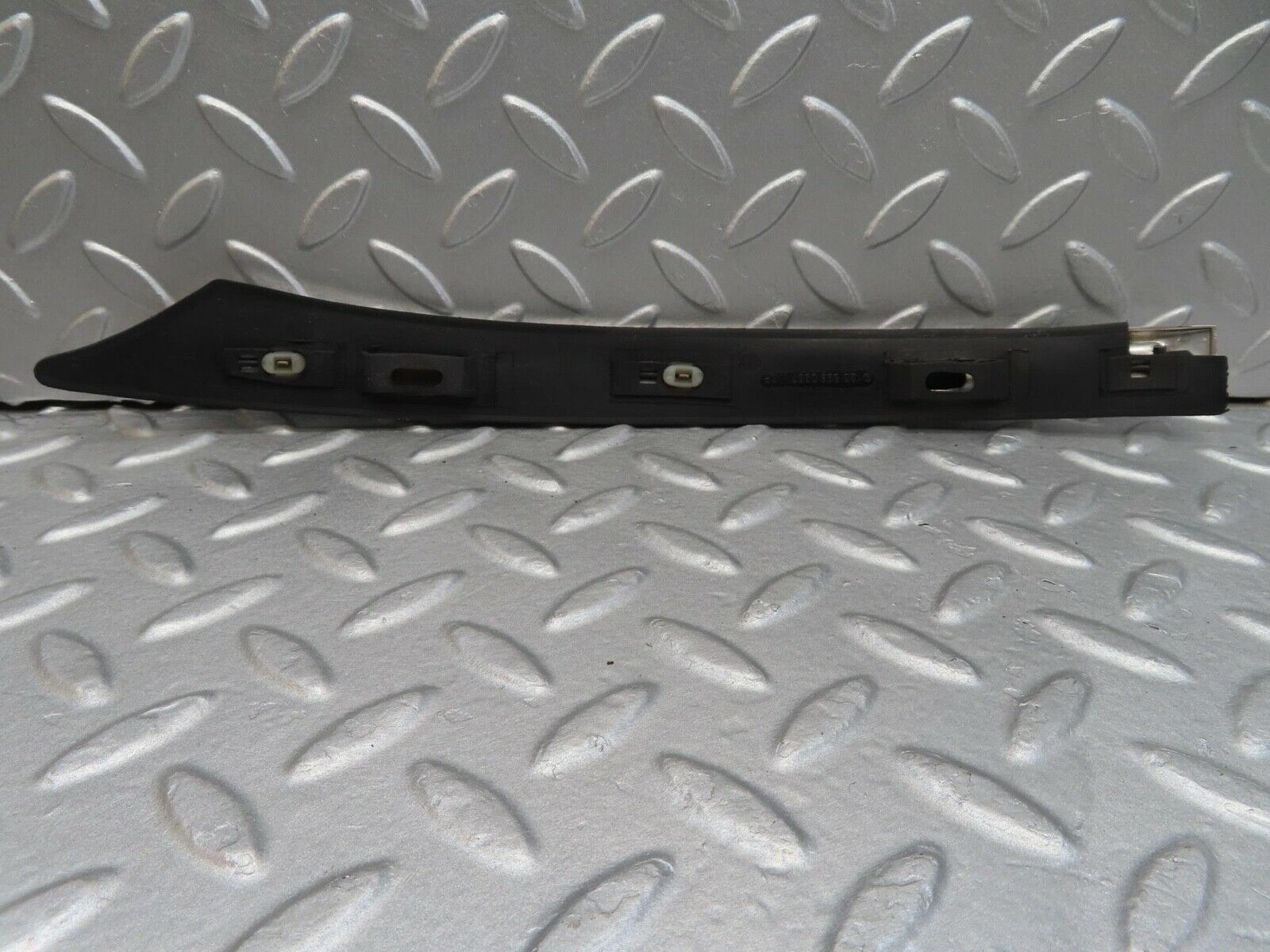 15944 Mercedes-Benz W123 280E C Pillar Exterior Trim Left Side 1236980997