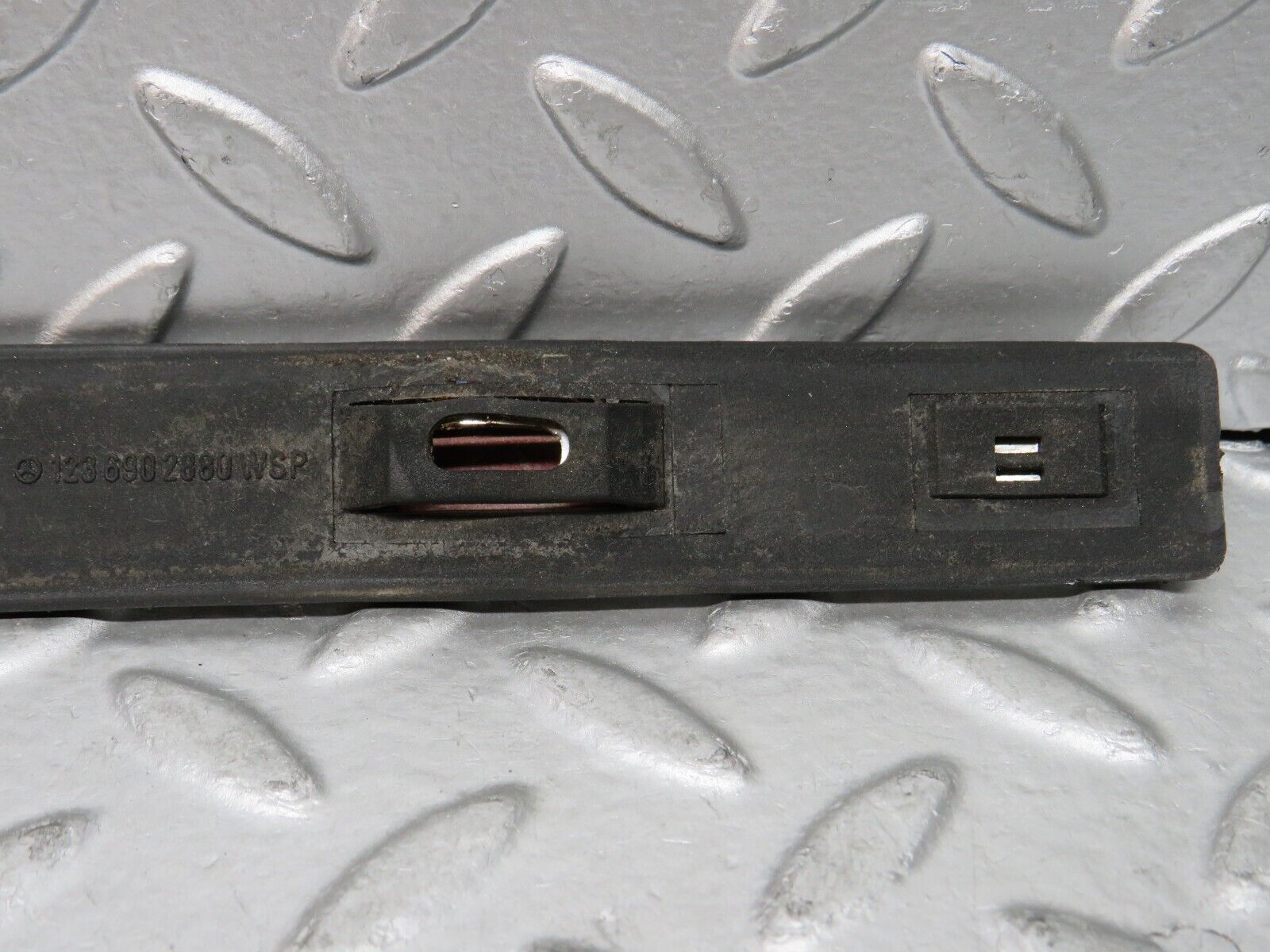 27994 Mercedes-Benz W123 280E C Pillar Exterior Trim Right Side 1236902880