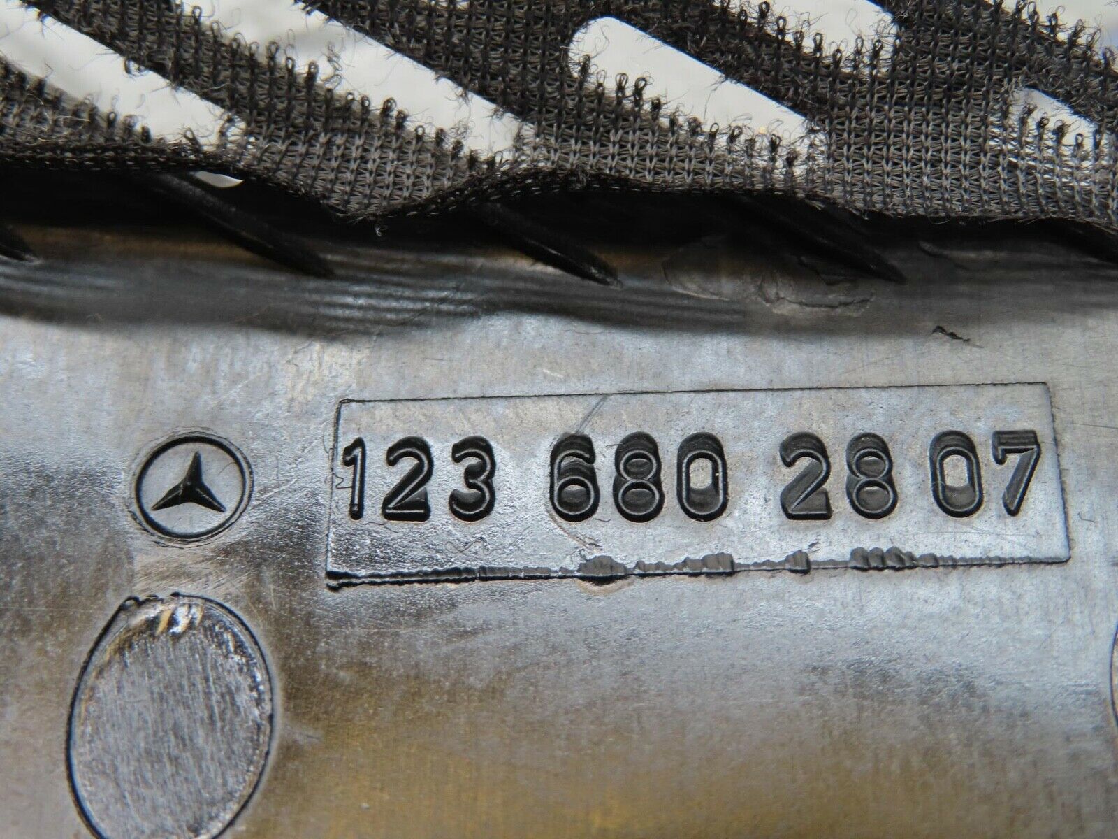 13471 Mercedes-Benz W123 200 Speaker Cover Grill Right Side1236802807