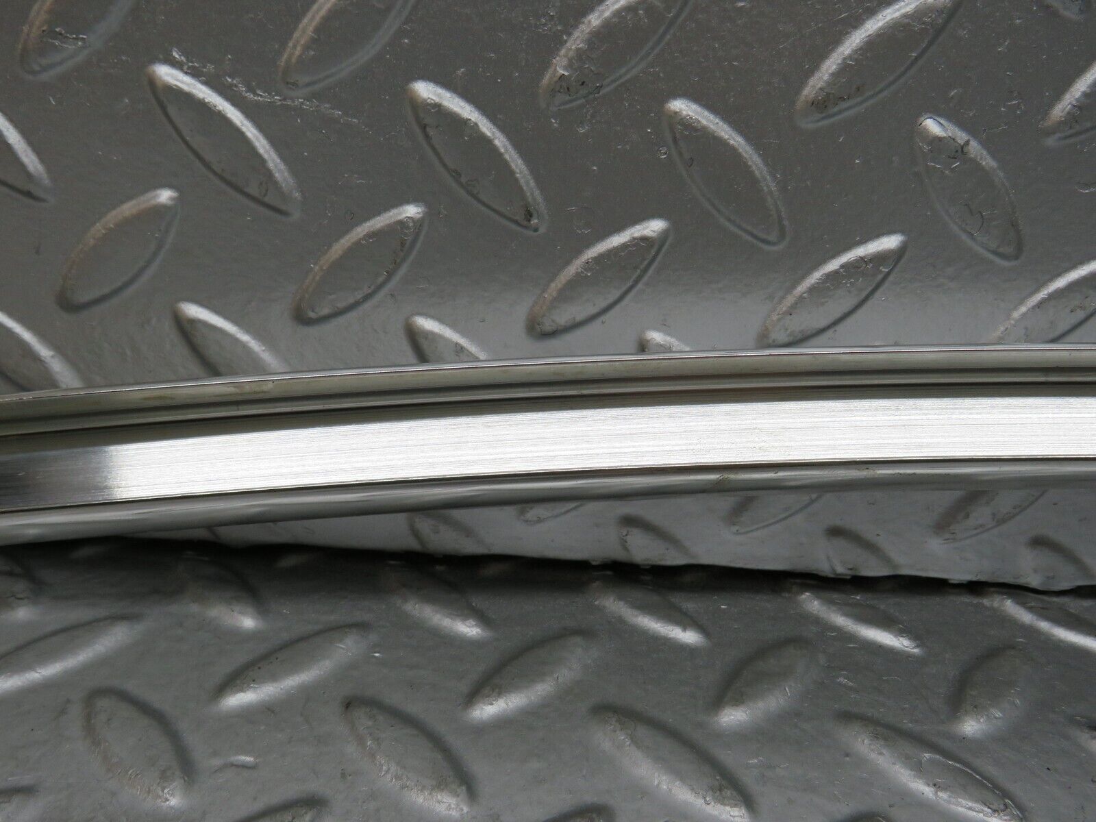 29640 Mercedes-Benz W123 230E Rear Left Door Chrome Window Channel