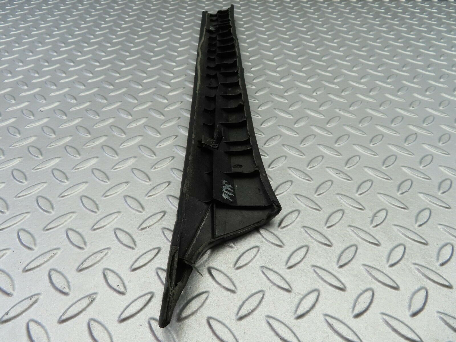 6478 Mercedes-Benz S124 E220 Wagon A Pillar Cover Left Side Black 1246920389