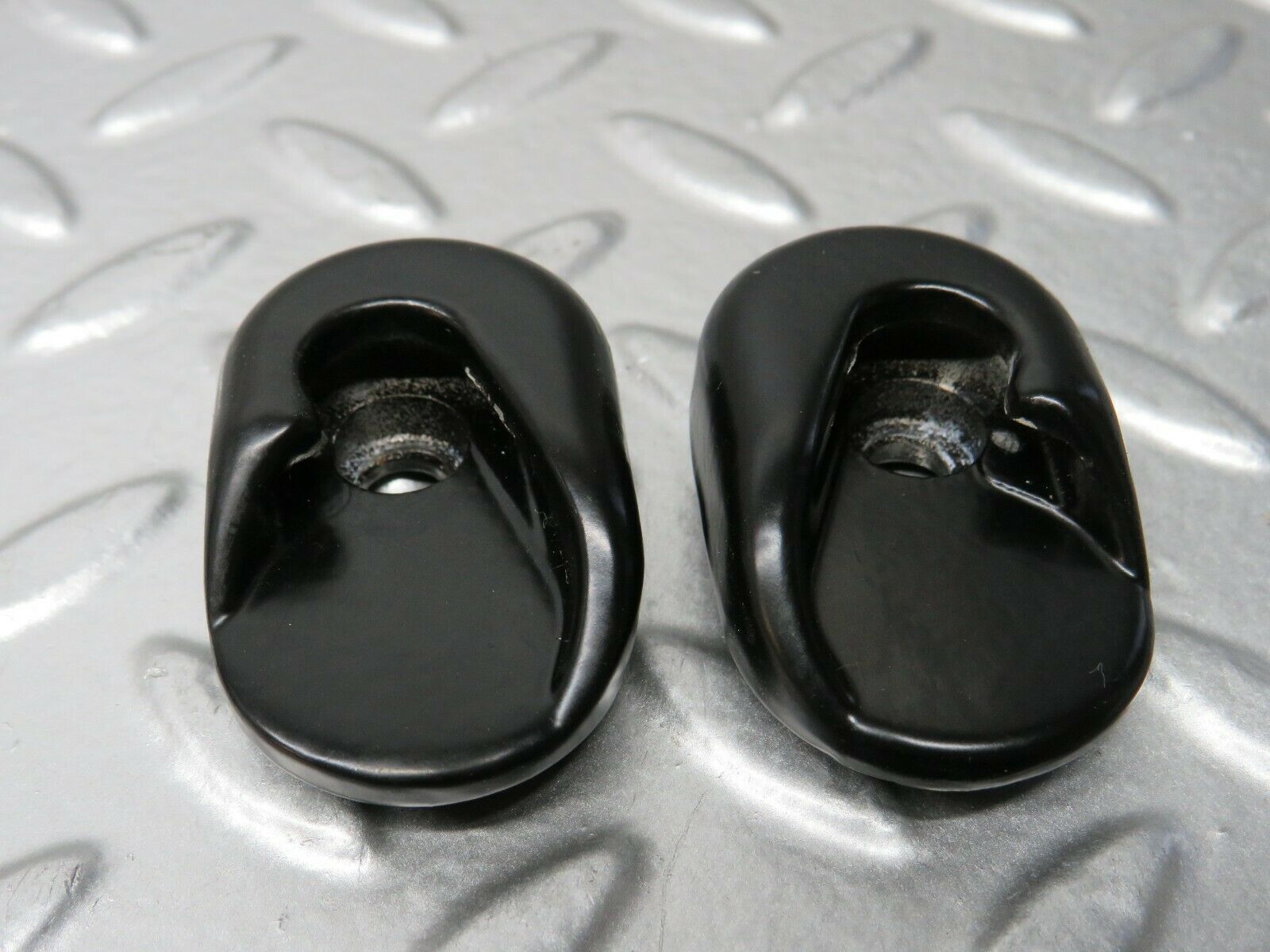 24309 Mercedes-Benz S124 220TE Trunk Cover Holder Set 1248681014 1248680914