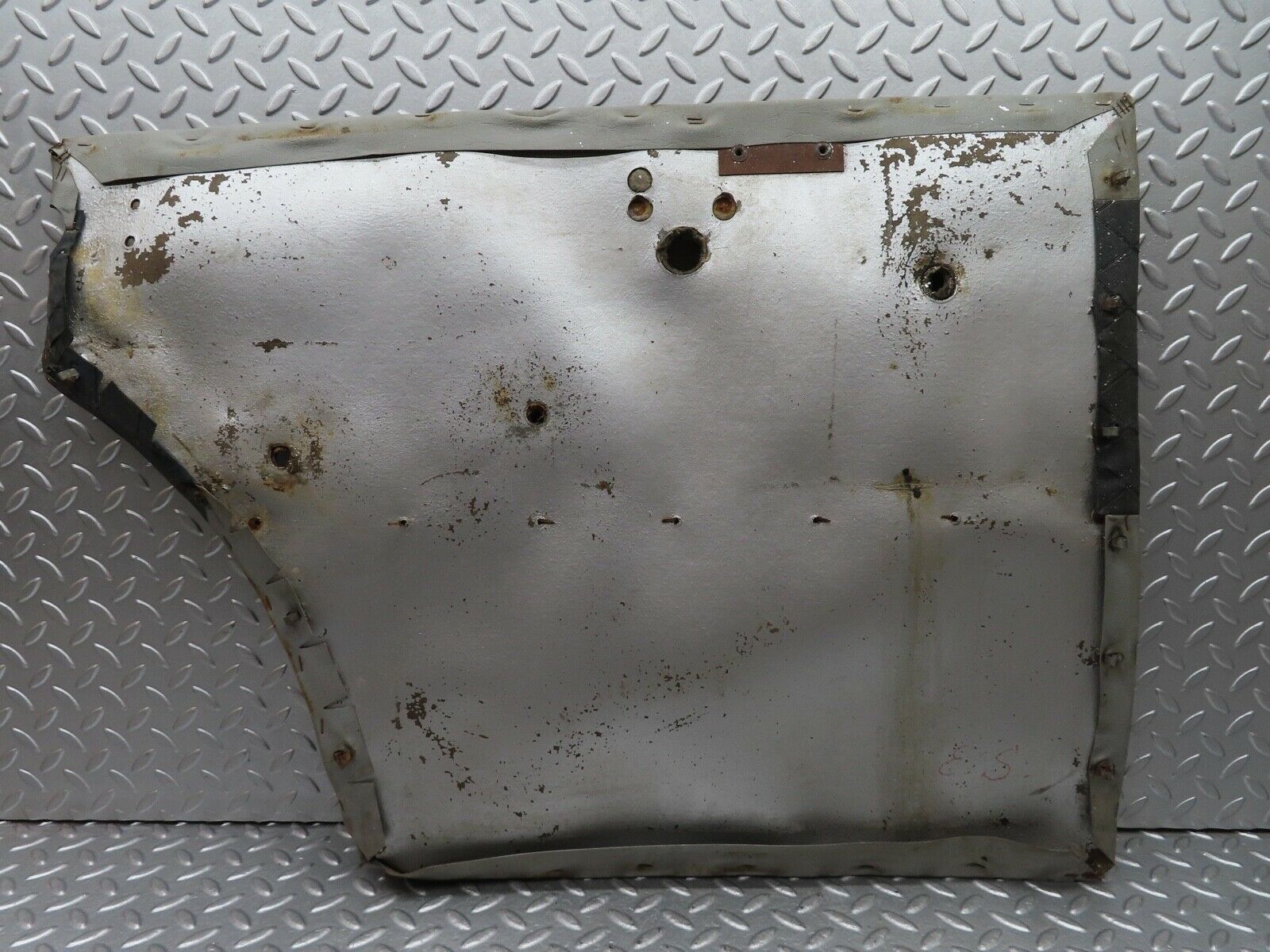 18576 Mercedes-Benz W120 W121 Ponton Rear Right Door Card Grey