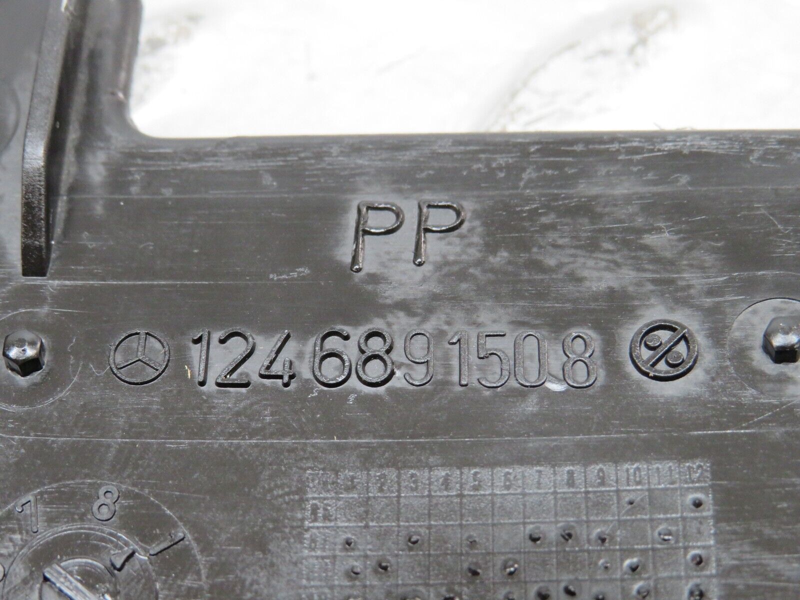 26590 Mercedes-Benz C124 220CE Coupe Under Dash Panel Left Side 1246891508