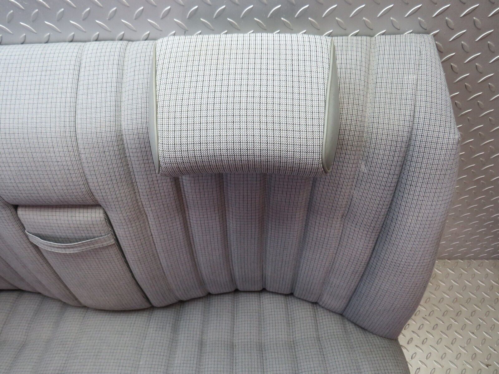 33561 Mercedes-Benz W201 190E 2.0L Rear Seat Grey 2019200450 2019200330