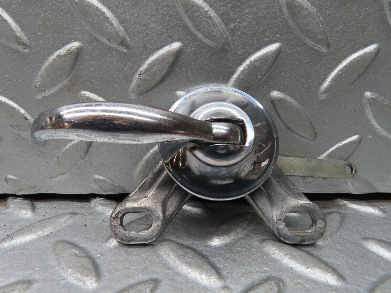 19011 Mercedes-Benz W120 W121 Ponton Front Right Interior Chrome Door Handle