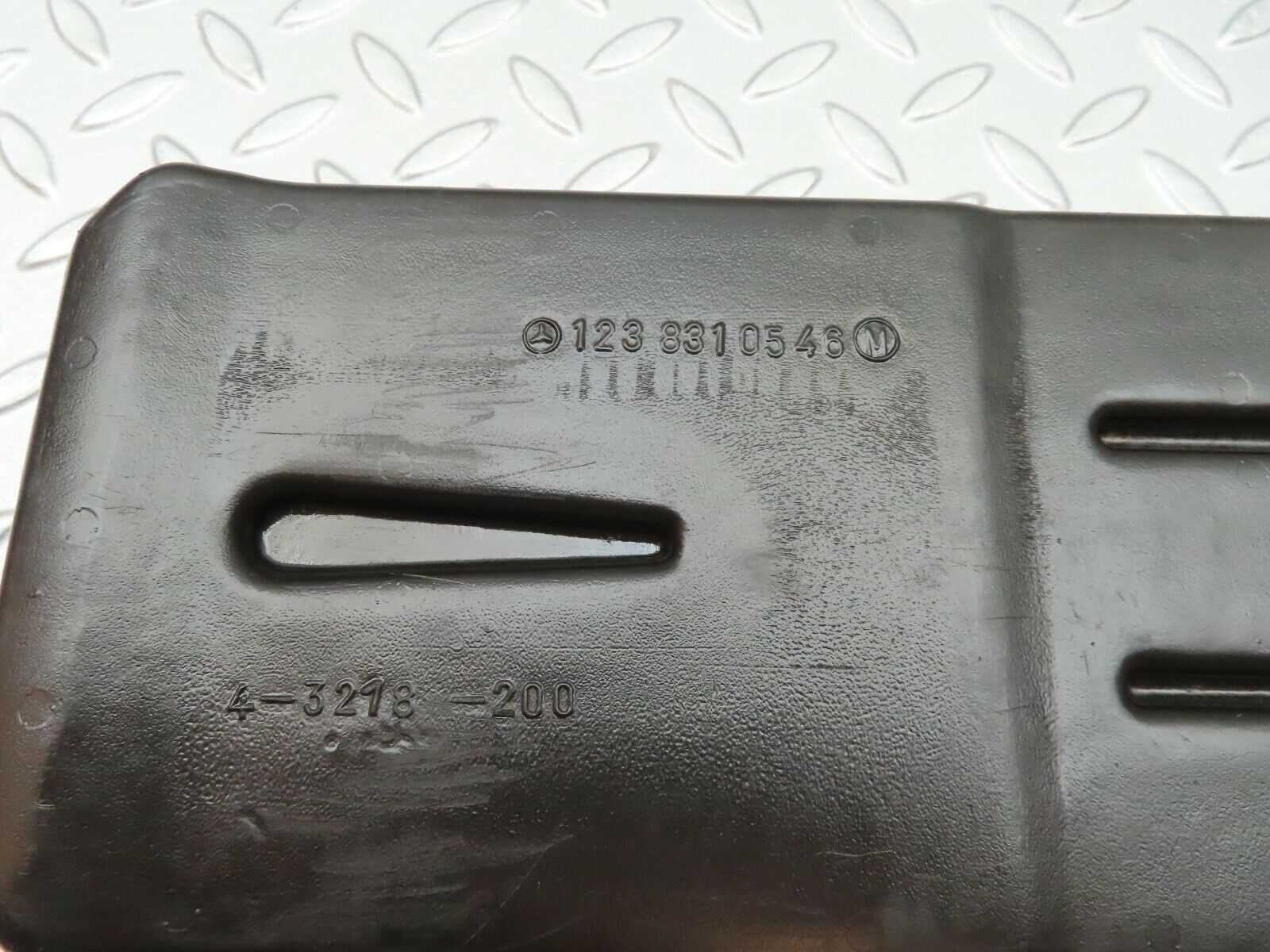 3764 Mercedes-Benz S123 200T Wagon Heating Air Duct Left Side 1238310546