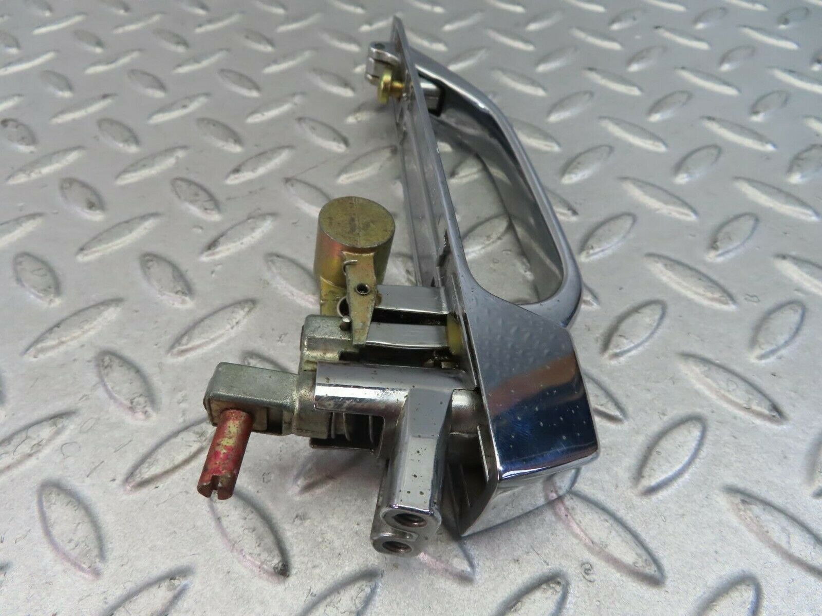 8744 Mercedes-Benz W116 Chrome Door Handle Rear Right 1167600059