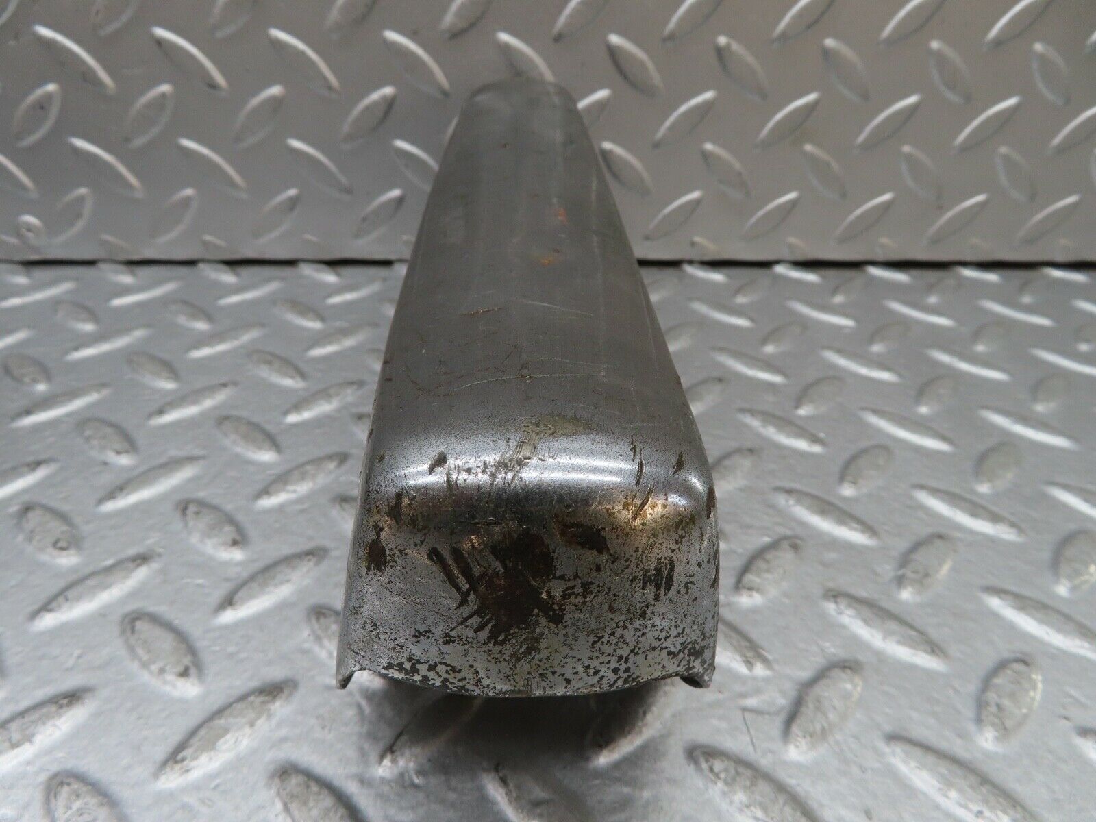 18759 Mercedes-Benz W120 W121 Ponton Front Bumper Chrome Overriders Pair