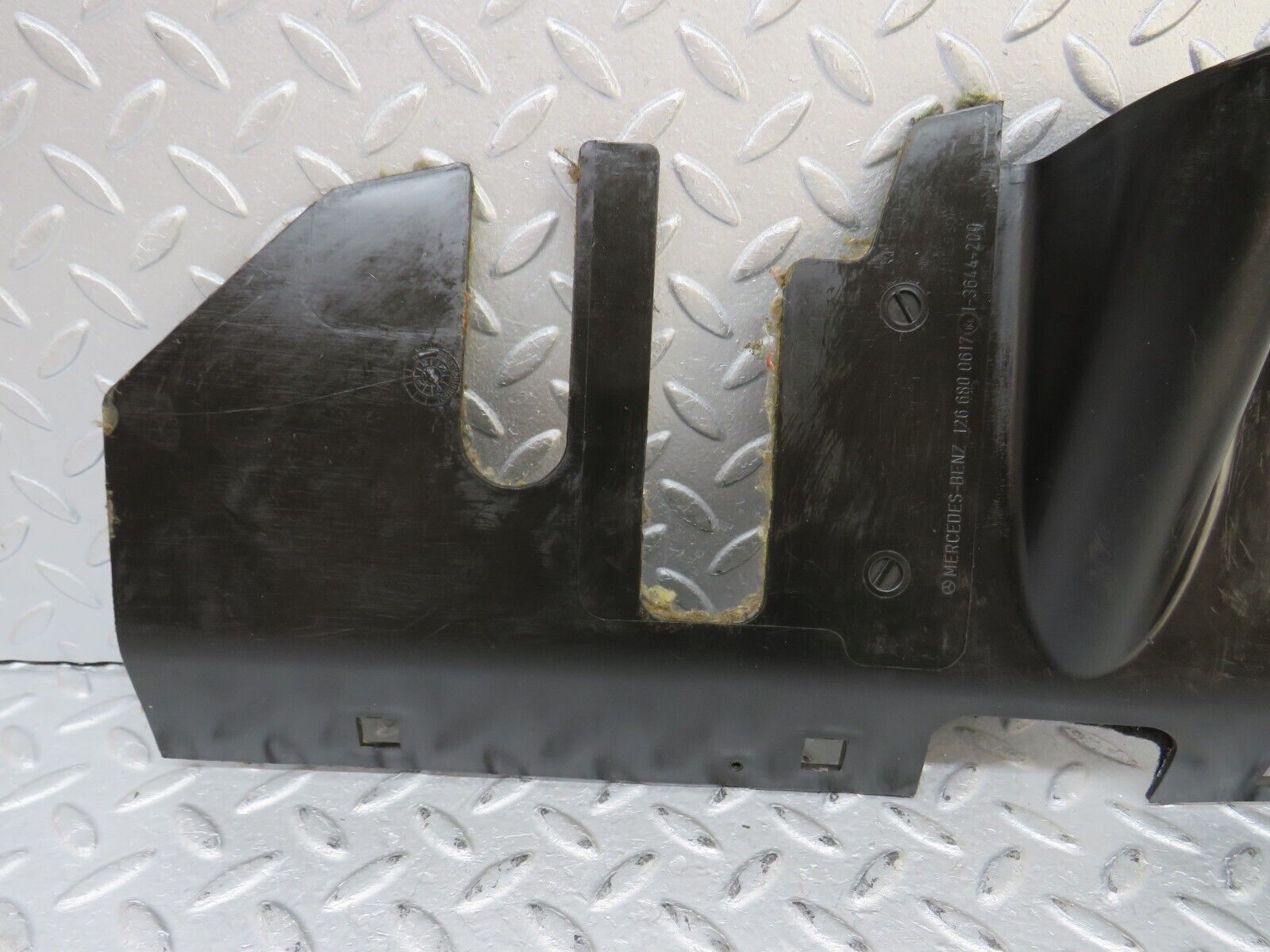 36963 Mercedes-Benz C126 420SEC Coupe Under Dash Panel Right Side 1266800617