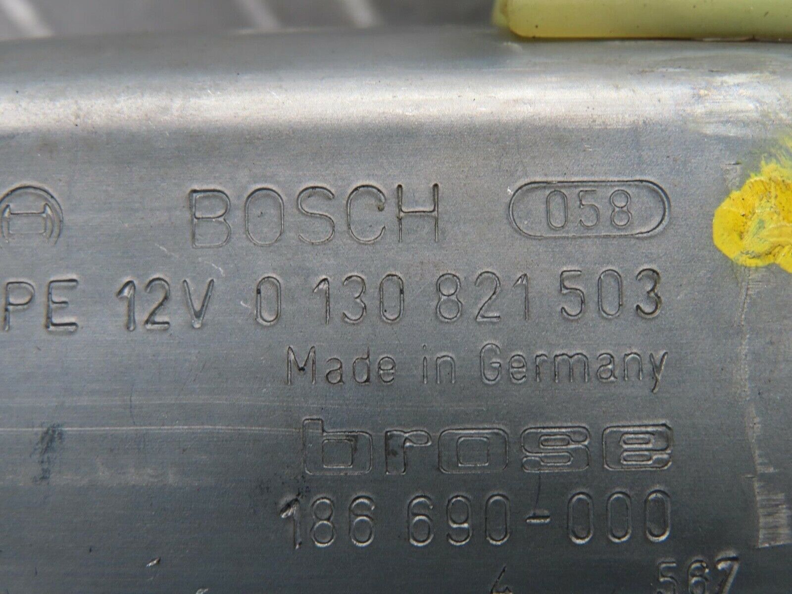 14973 Mercedes-Benz W140 S320 Front Right Window Regulator Motor 0130821503