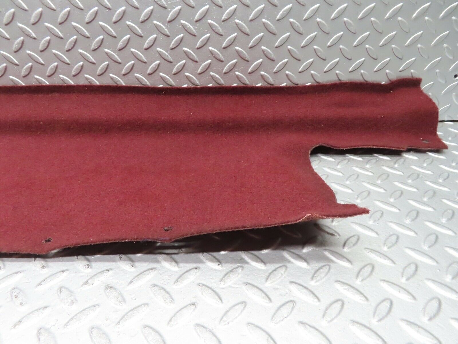 21499 Mercedes-Benz W126 300SE Boot Rear Carpet Cover Burgundy Red 1266940090