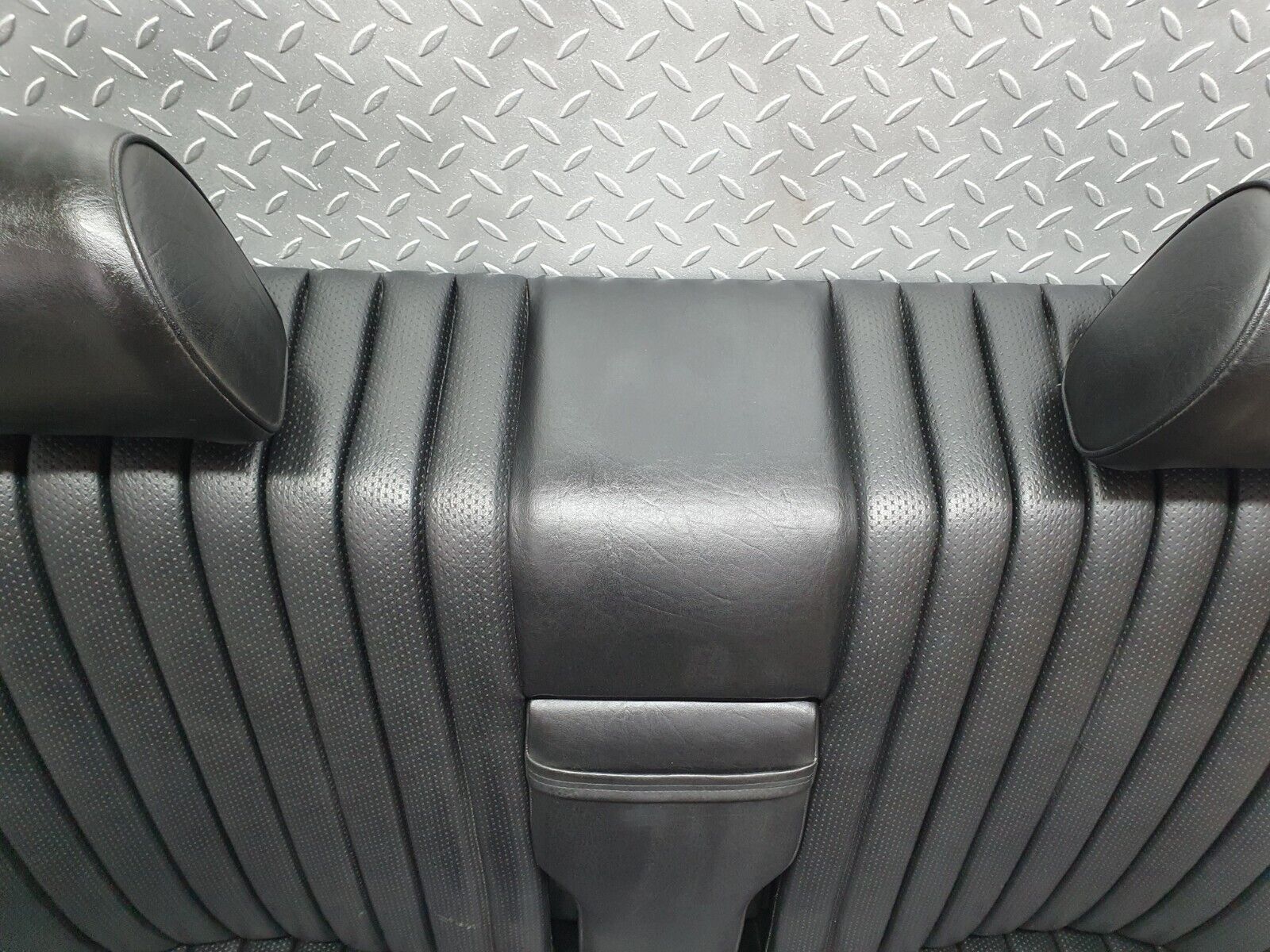 40811 Mercedes-Benz W123 300D Rear Seat Leather Black 1269201616