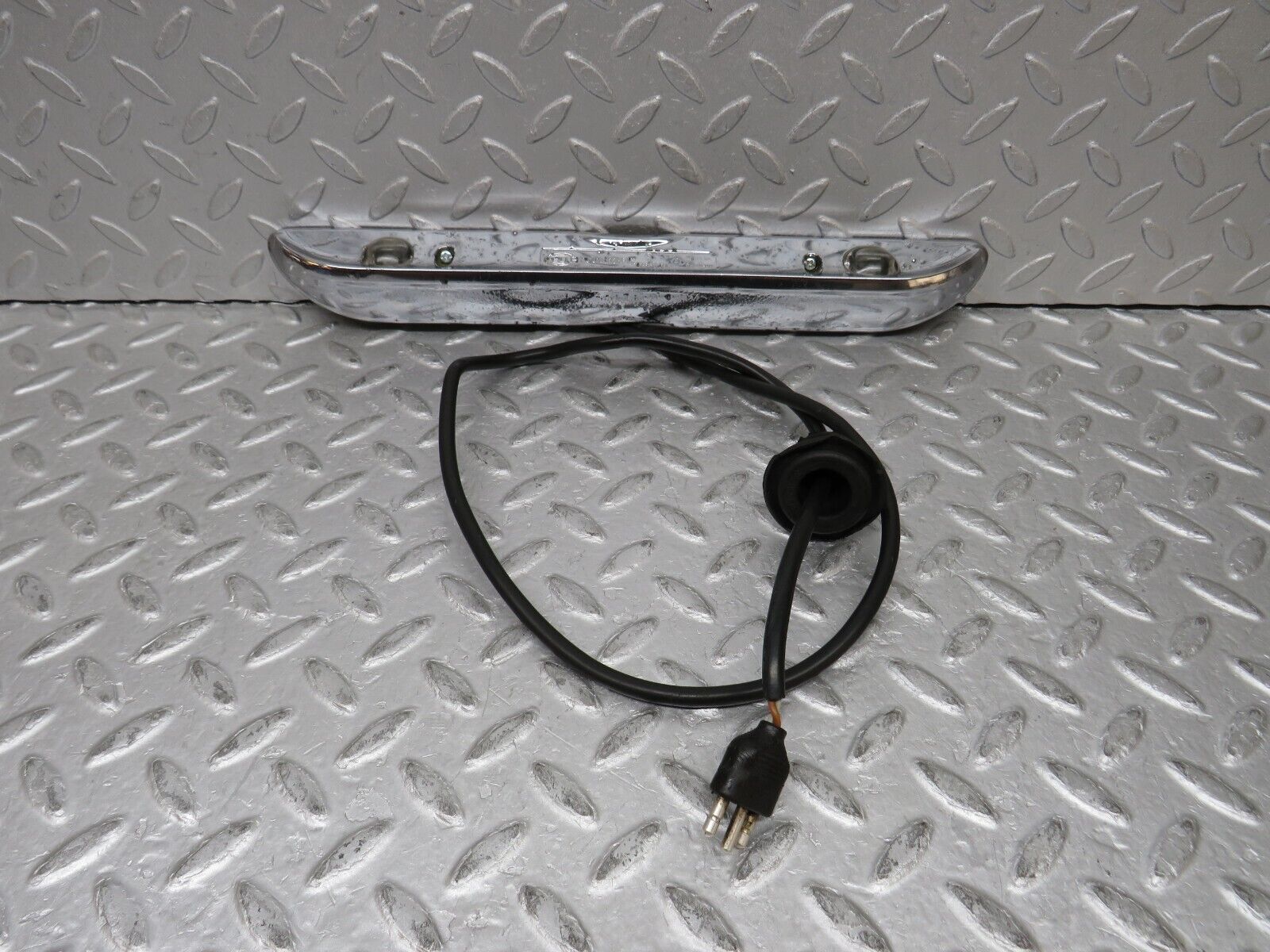 37407 Mercedes-Benz W109 300SEL number Plate Light Trunk Chrome Hella K12860