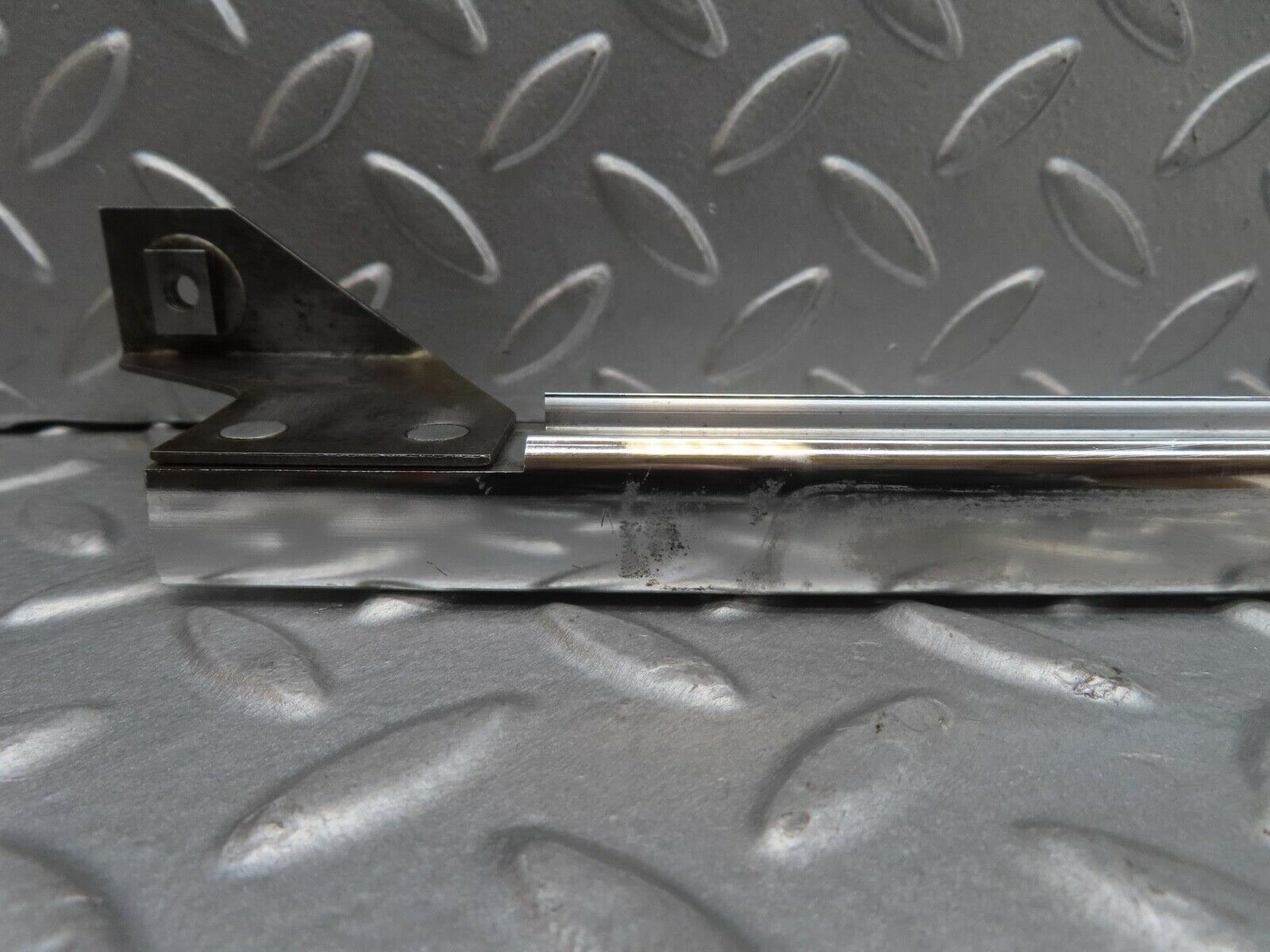 13585 Mercedes-Benz W123 200 Rear Right Chrome Window Channel