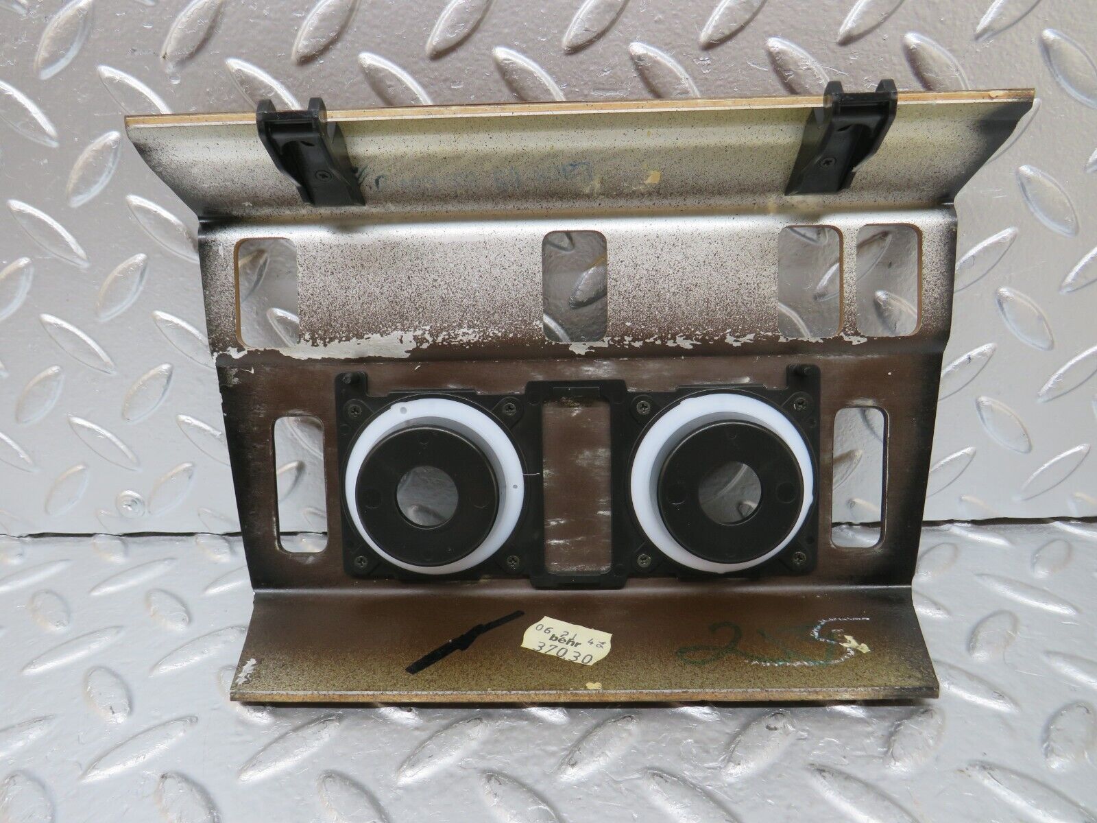 25657 Mercedes-Benz W124 280E Heater Control Panel Wood Trim 1246830275