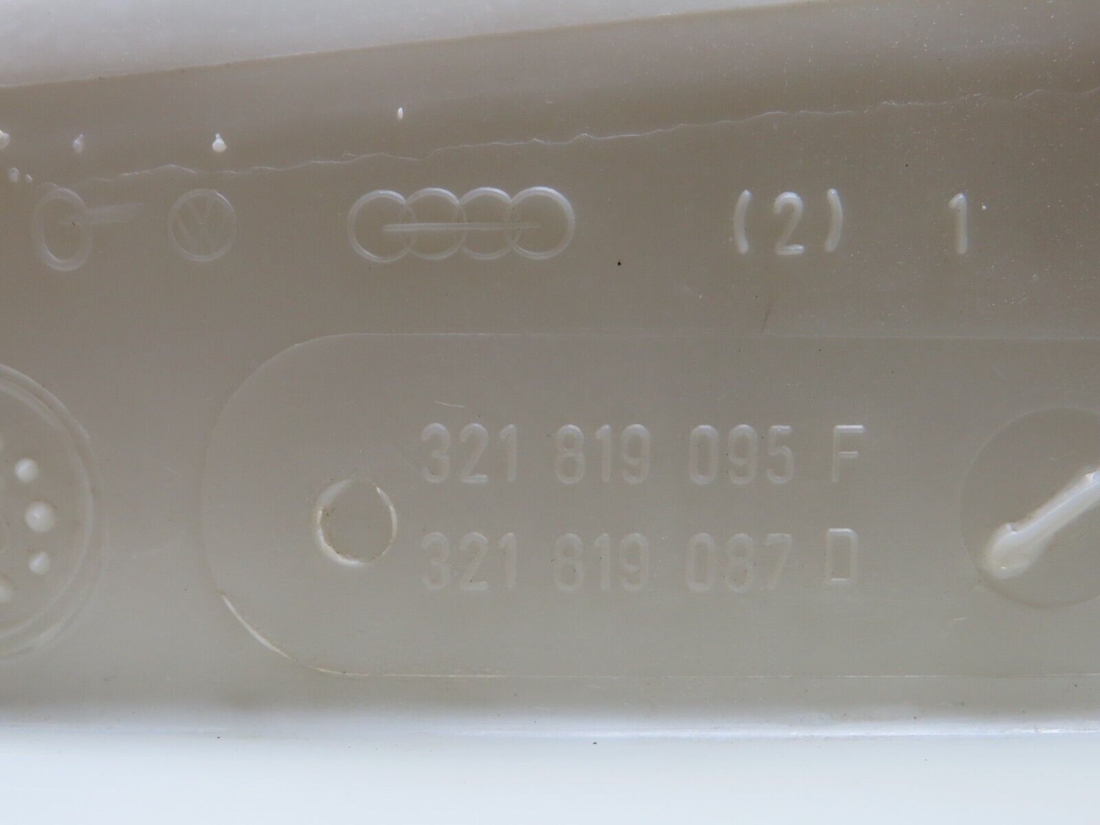 30165 Porsche 924 Heater Box Blower Housing 321819095