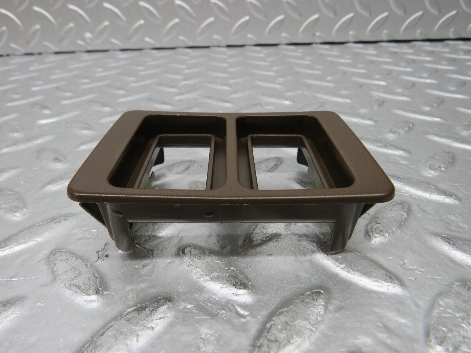 29985 Porsche 924 Double Electric Window Switch Surround Brown 477867187