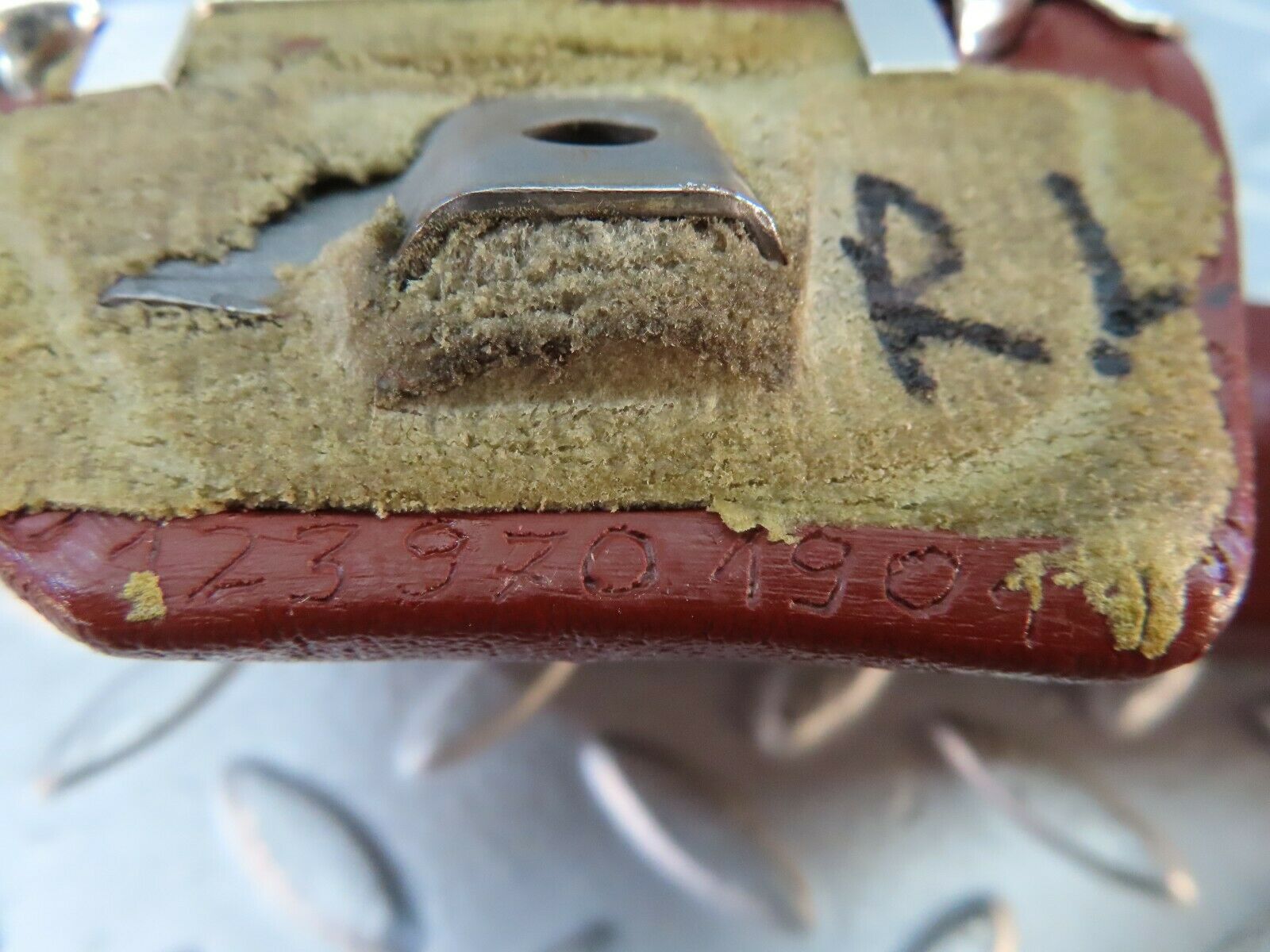 7584 Mercedes-Benz S123 230TE Wagon Interior Door Handle Rear Left 1239701901