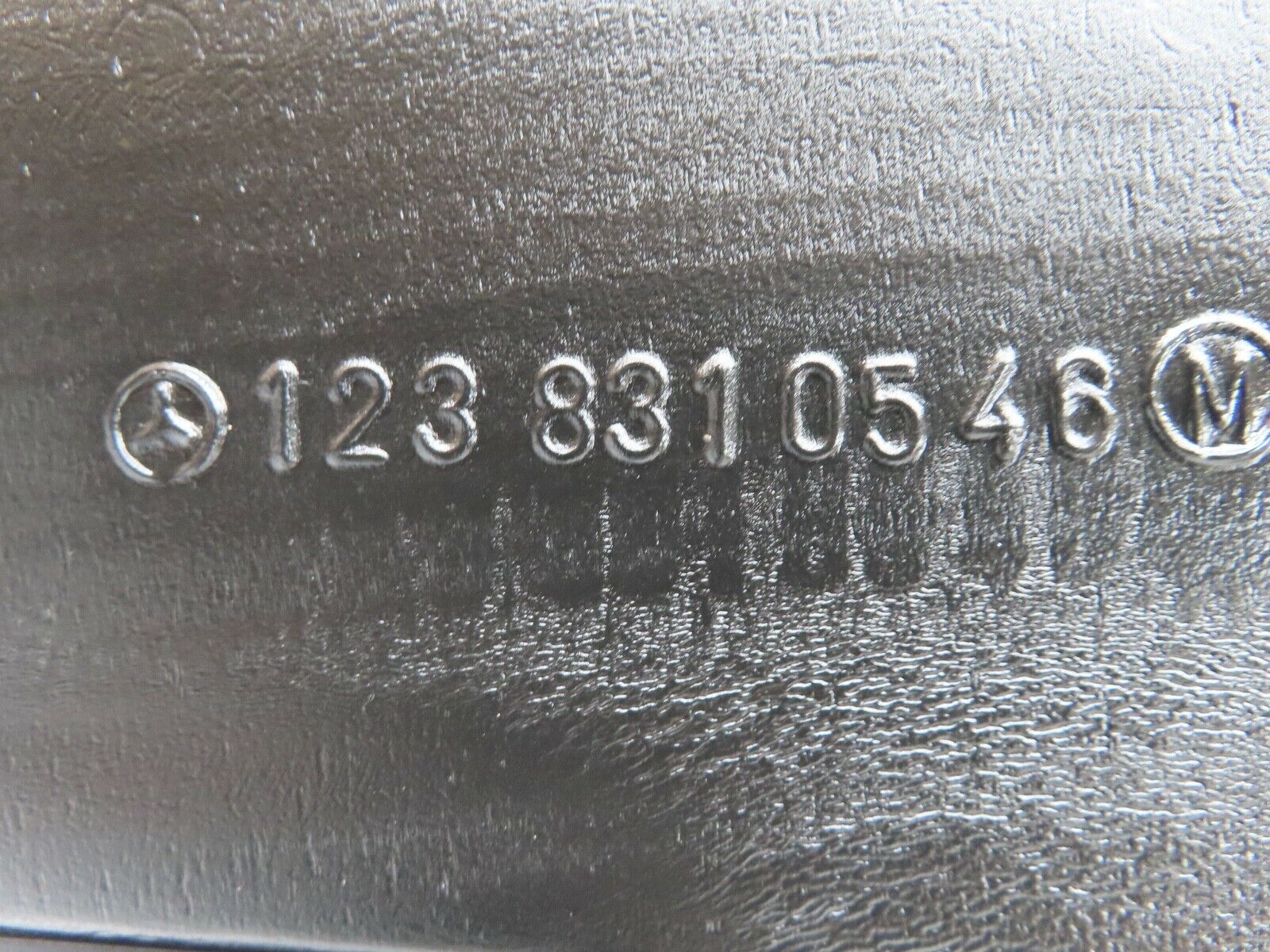 19044 Mercedes-Benz W123 300D Heating Air Duct Left Side 1238310546