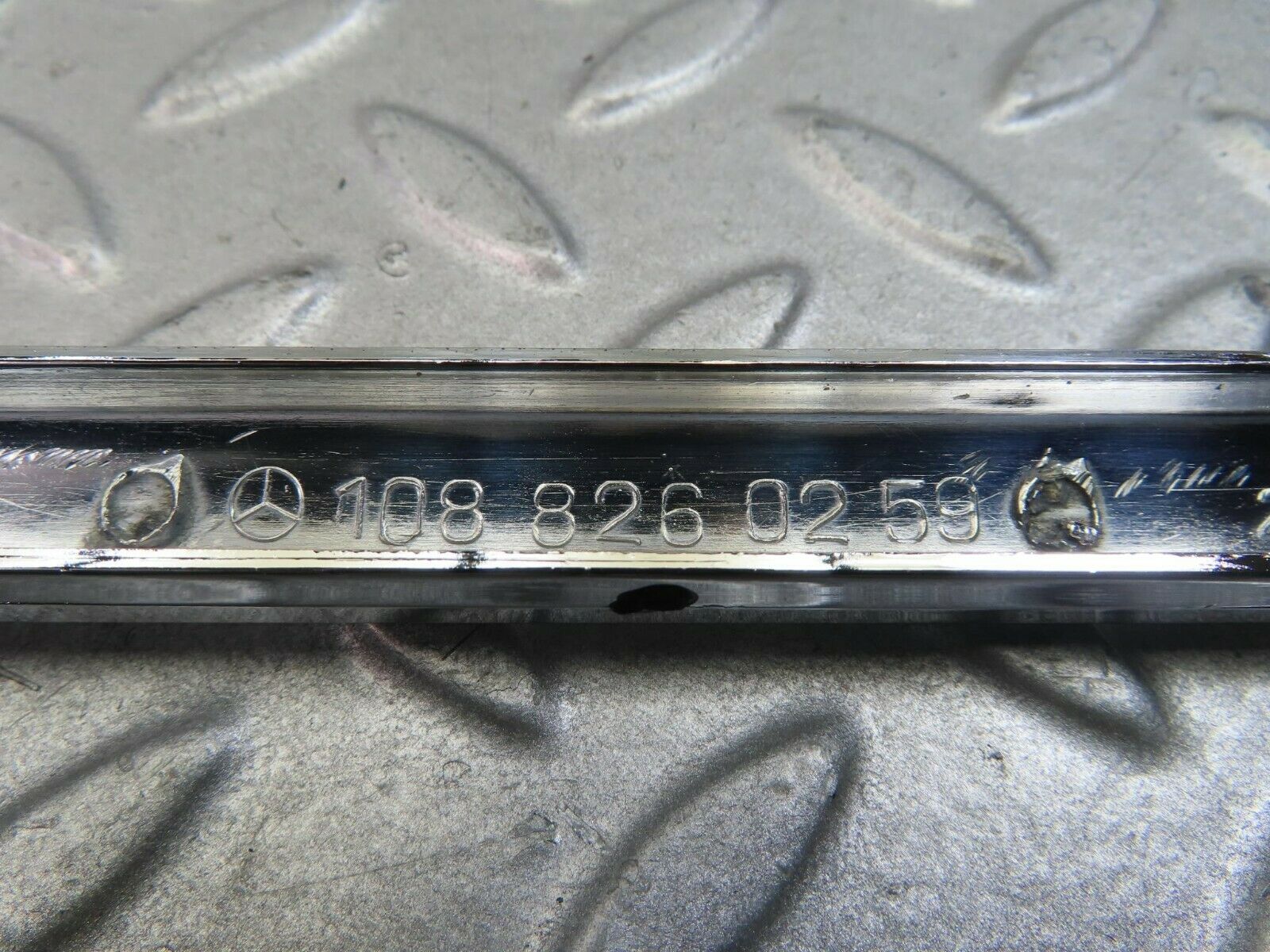 8817 Mercedes-Benz W108 Tail Light Chrome Frame Right 1088260259