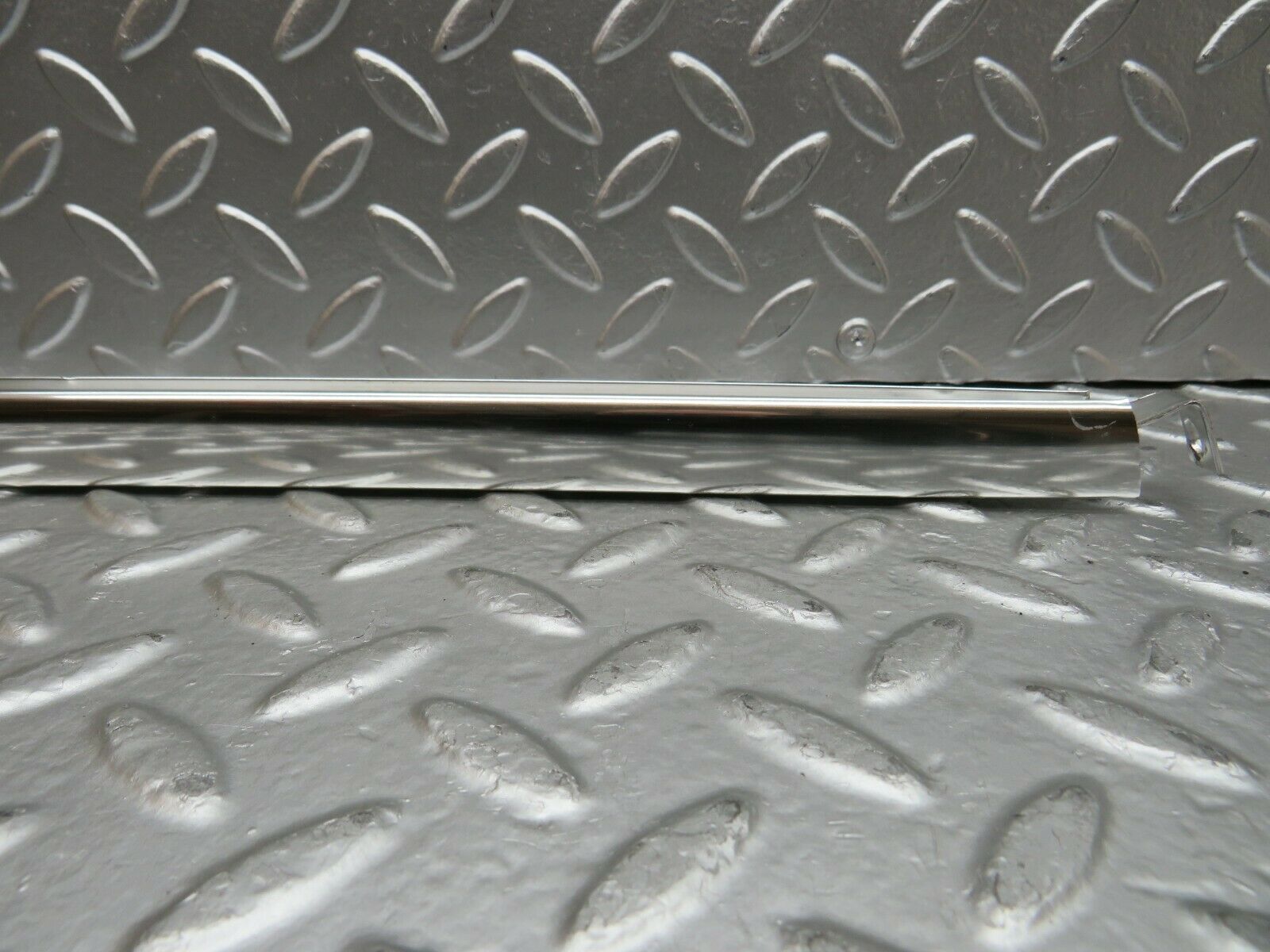 24020 Mercedes-Benz W123 280E Rear Left Door Chrome Window Channel