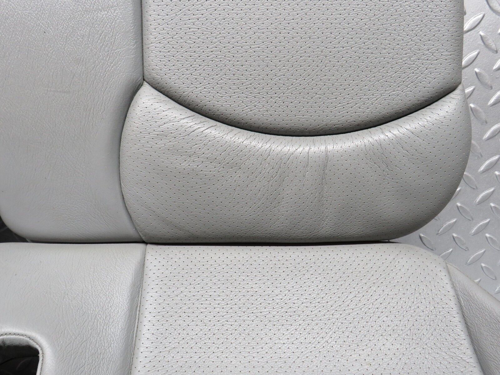 39810 Mercedes-Benz R129 320SL Coupe Rear Seat Grey Leather 1299220101 129920021