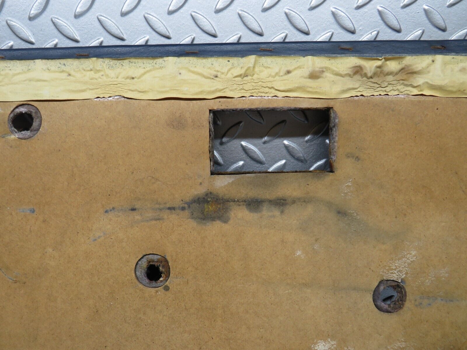 37288 Mercedes-Benz W109 300SEL Rear Left Door Card Blue