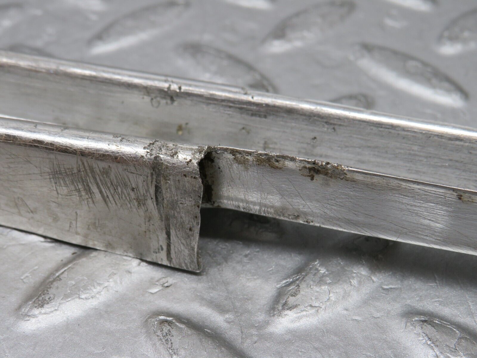 35804 Mercedes-Benz W108 Rear Left Door Window Chrome Trim