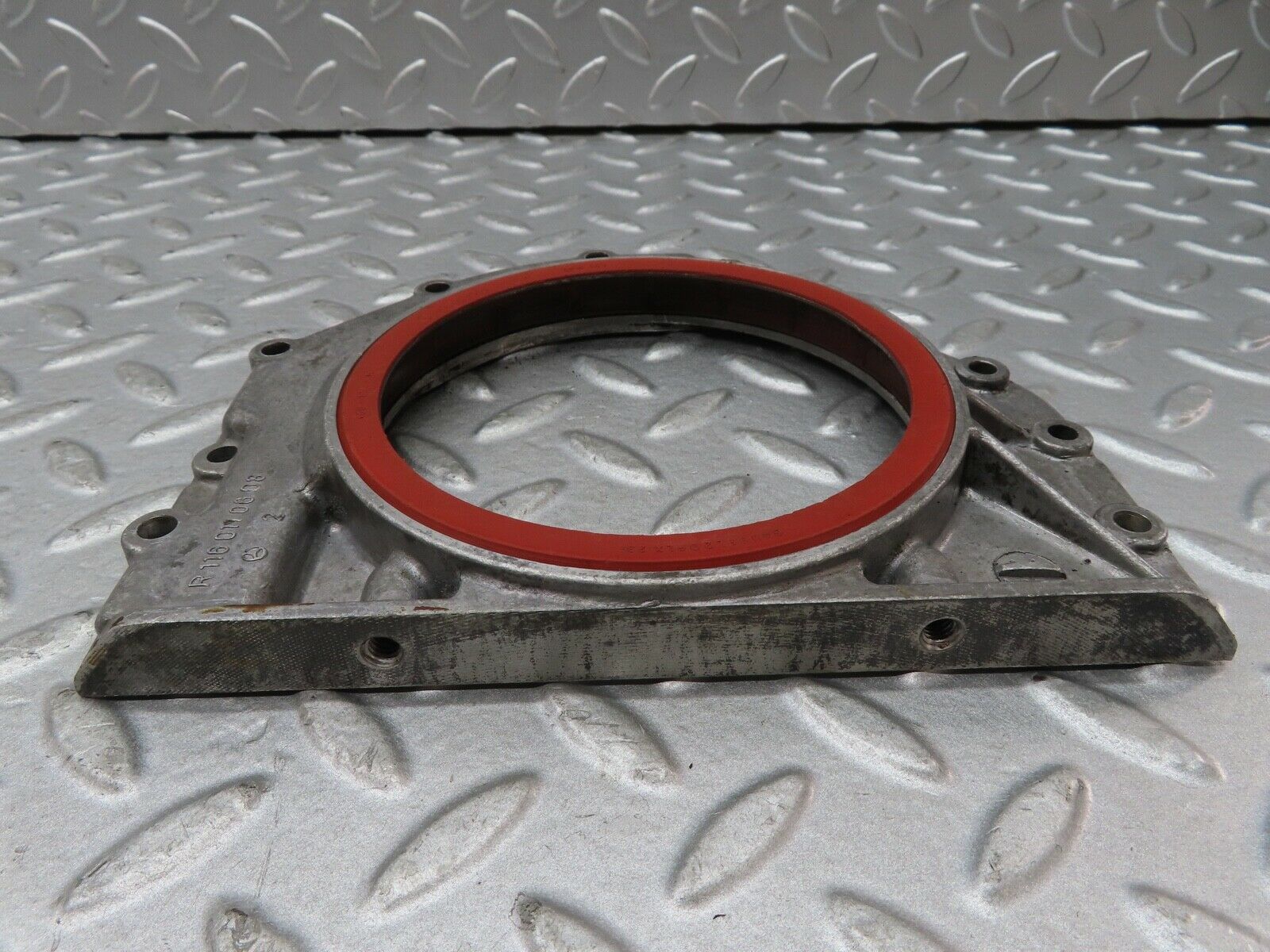 17732 Mercedes-Benz W116 450SEL Crankshaft Rear Sealing Cover 1160110608