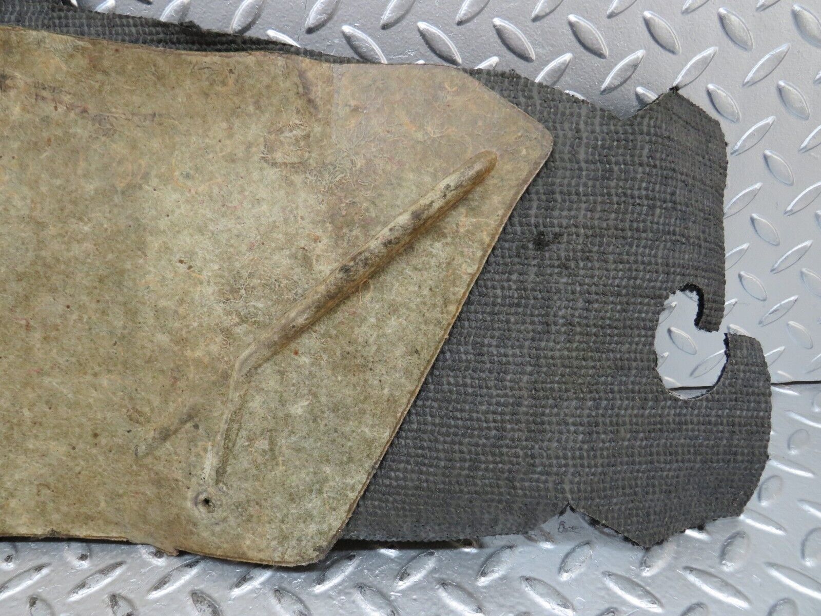 28225 Mercedes-Benz S123 240D Wagon Centre Console Carpet Black Left Side