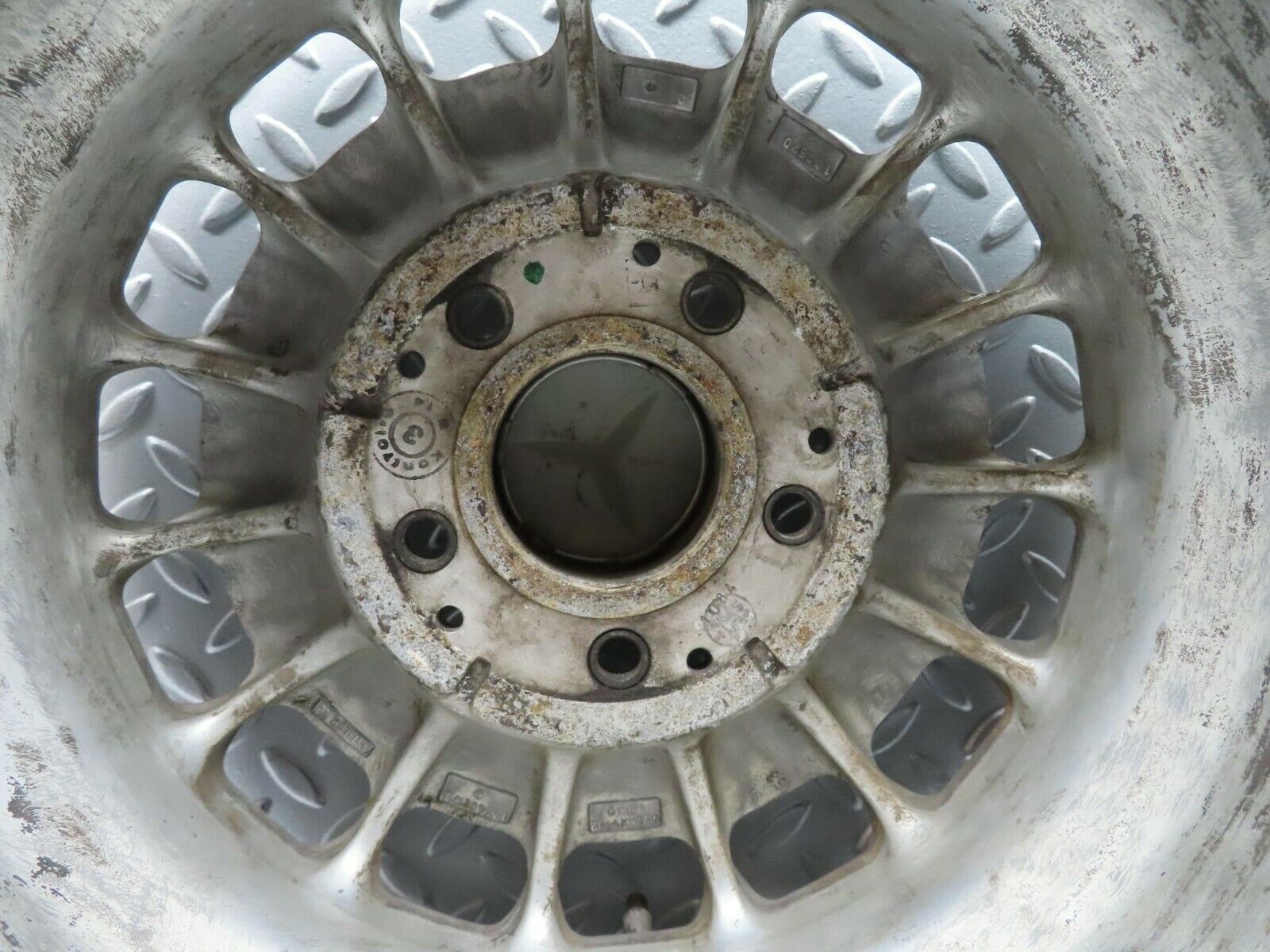 12139 Mercedes-Benz Alloy Wheel Mexican Hat 5.5Jx14H2 ET30 1234001702