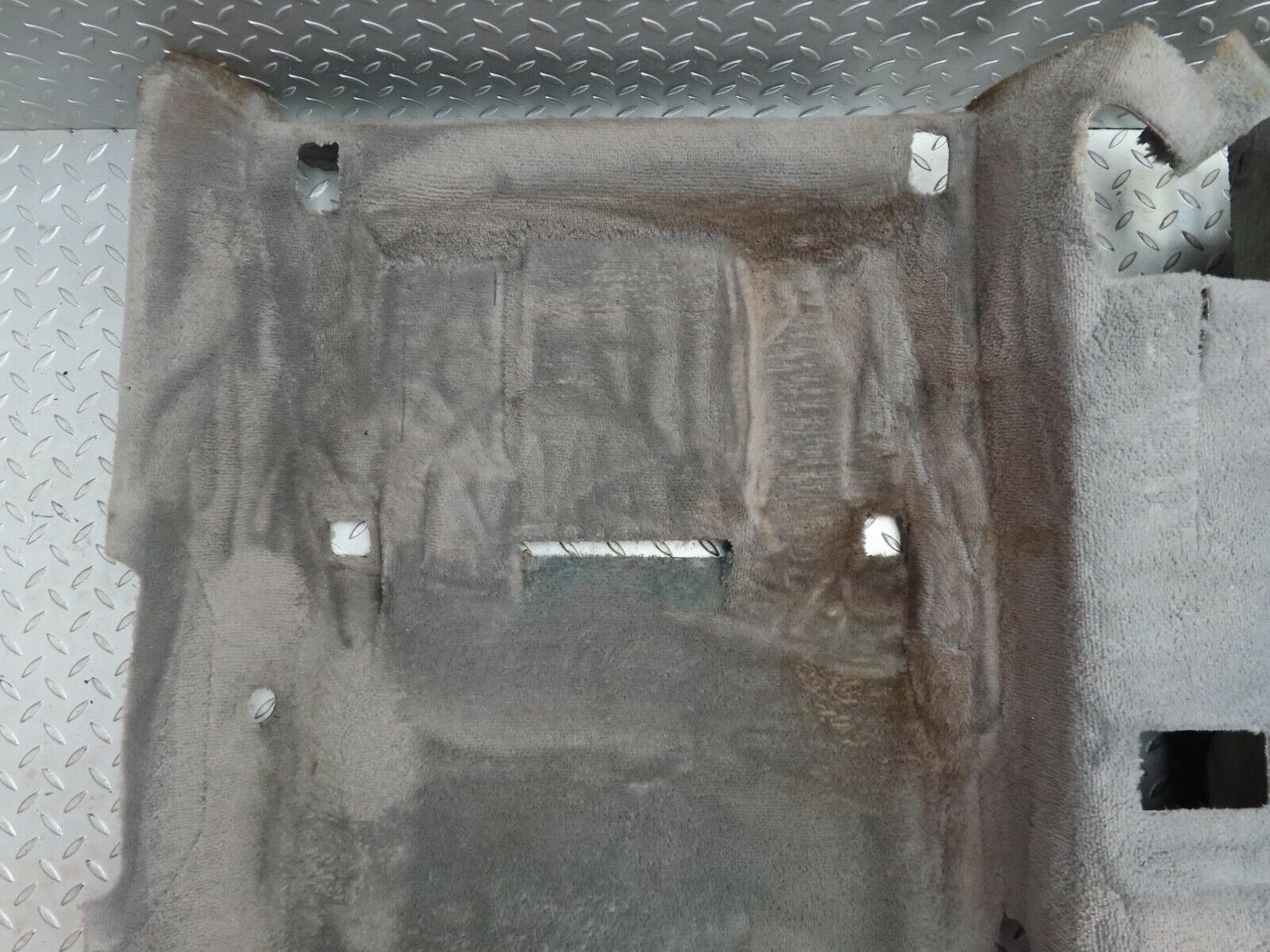 16526 Mercedes-Benz W124 260E Rear Floor Carpet Grey 1246803841