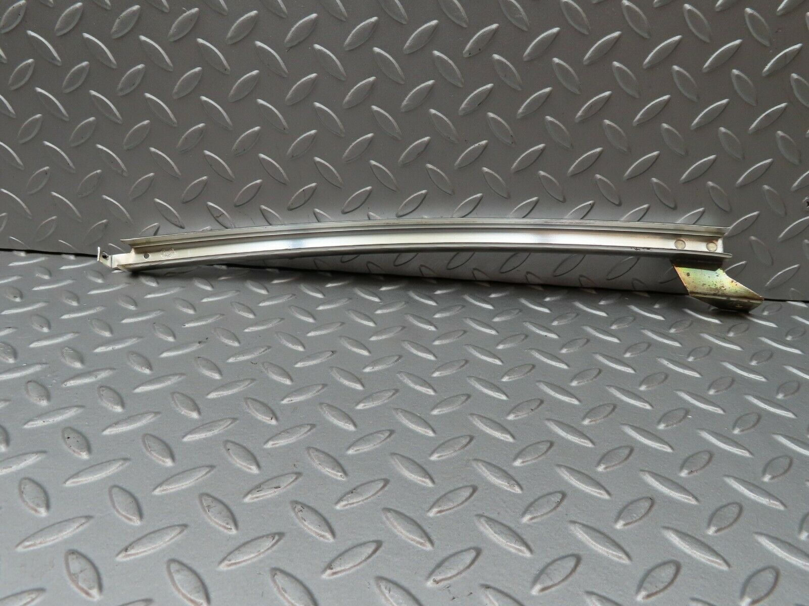 4298 Mercedes-Benz W123 230E Rear Left Chrome Window Channel