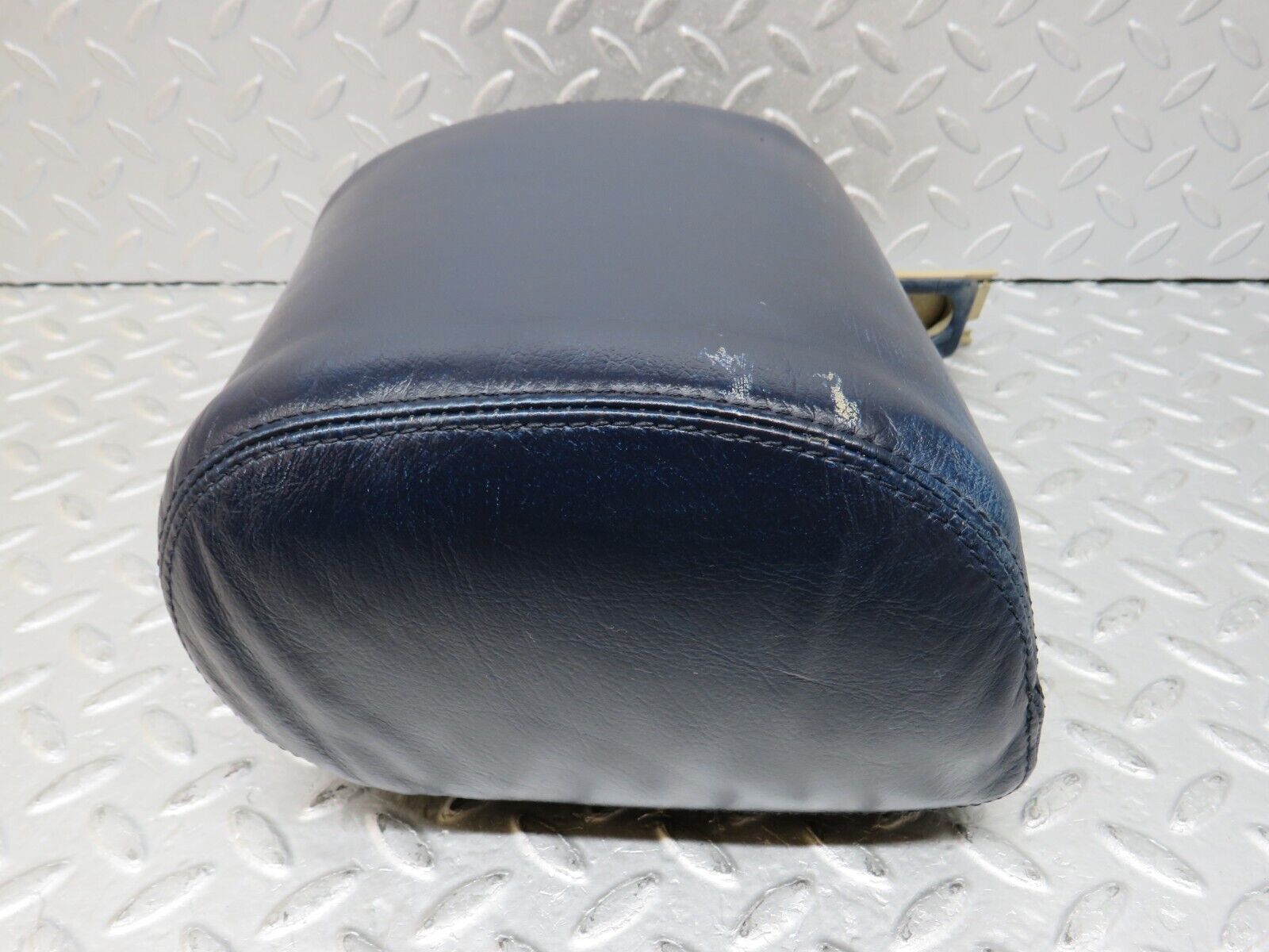 36837 Mercedes-Benz R129 300SL-24 Front Left Seat Headrest Blue Leather